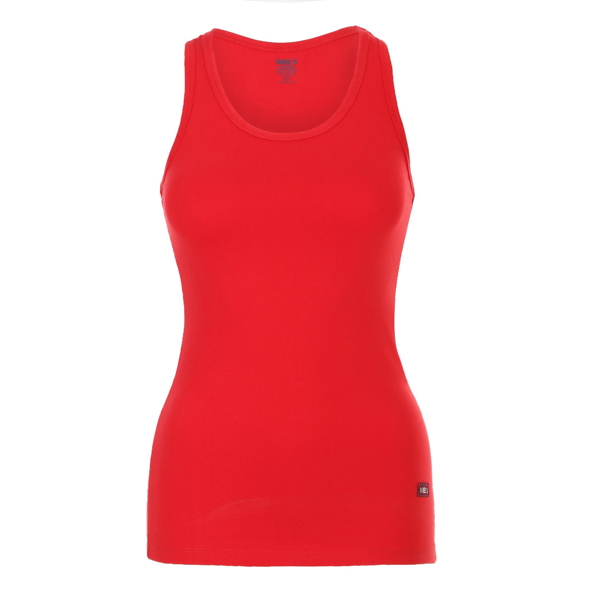 تانك توب حريمي ناعم ومريح - أحمر