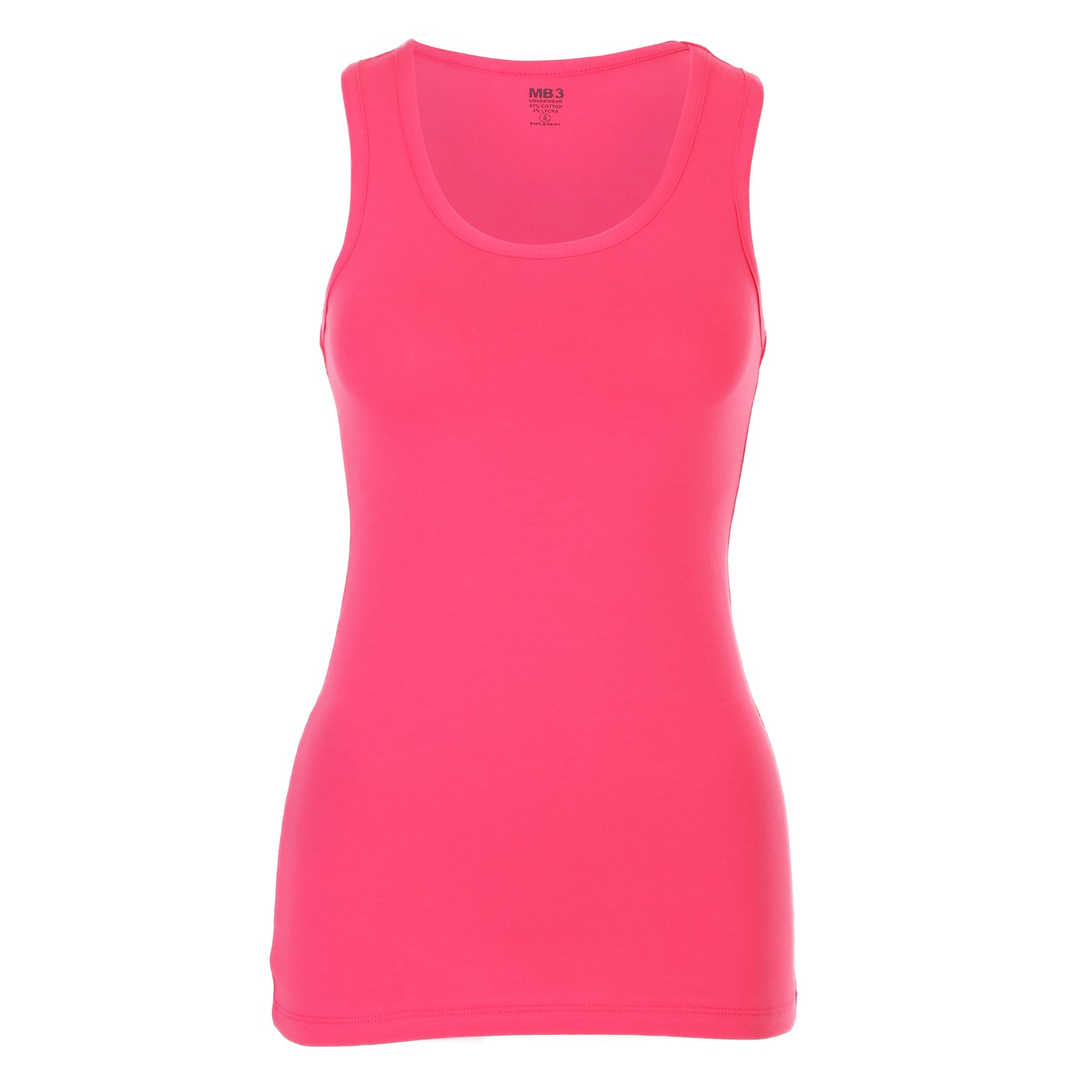 تانك توب حريمي ناعم ومريح - بينك