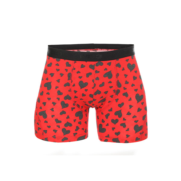 عرض خاص بوكسر رجالي ليكرا فالنتين جليتر  - 4 قطع