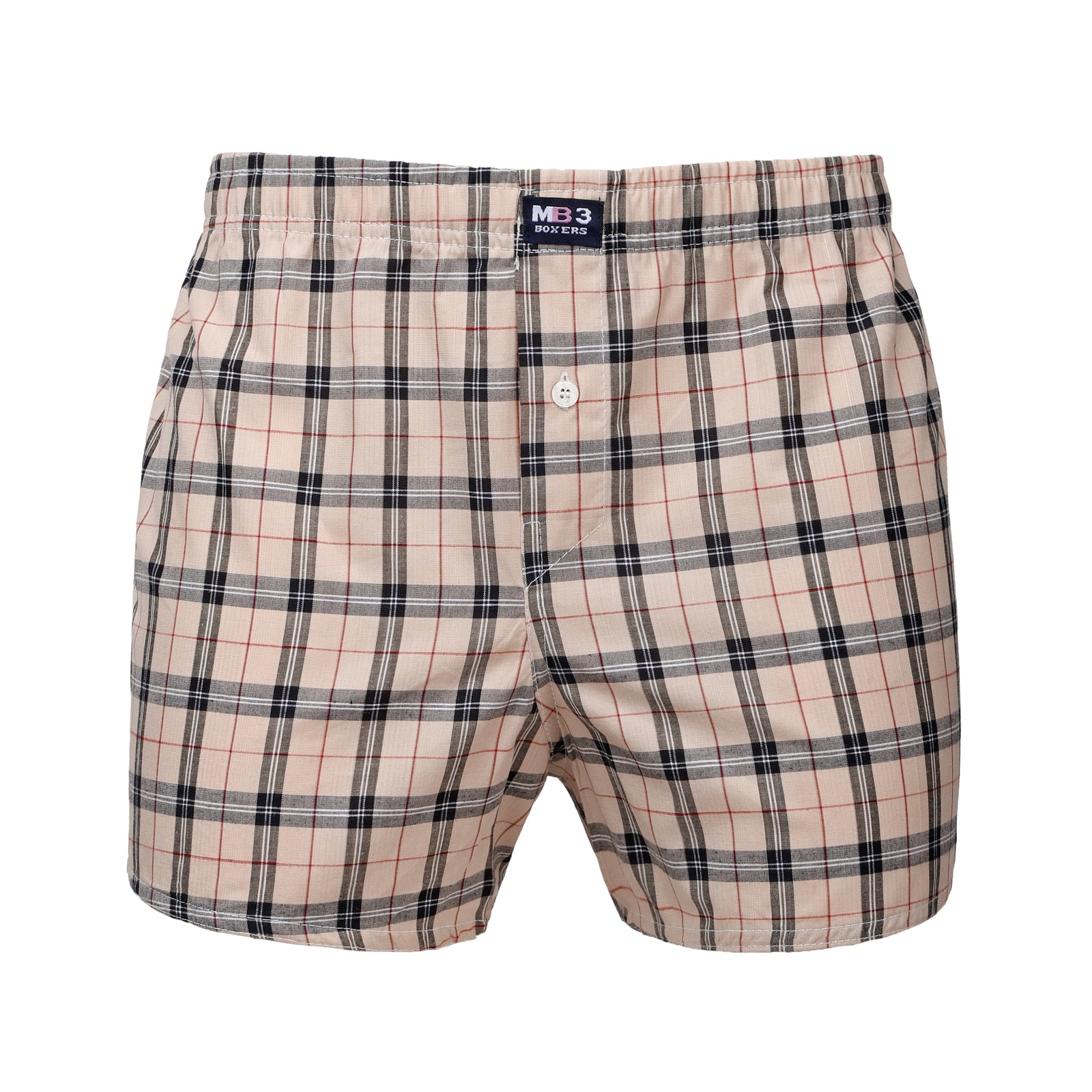 N40  بوكسر رجالي قطن كاروه