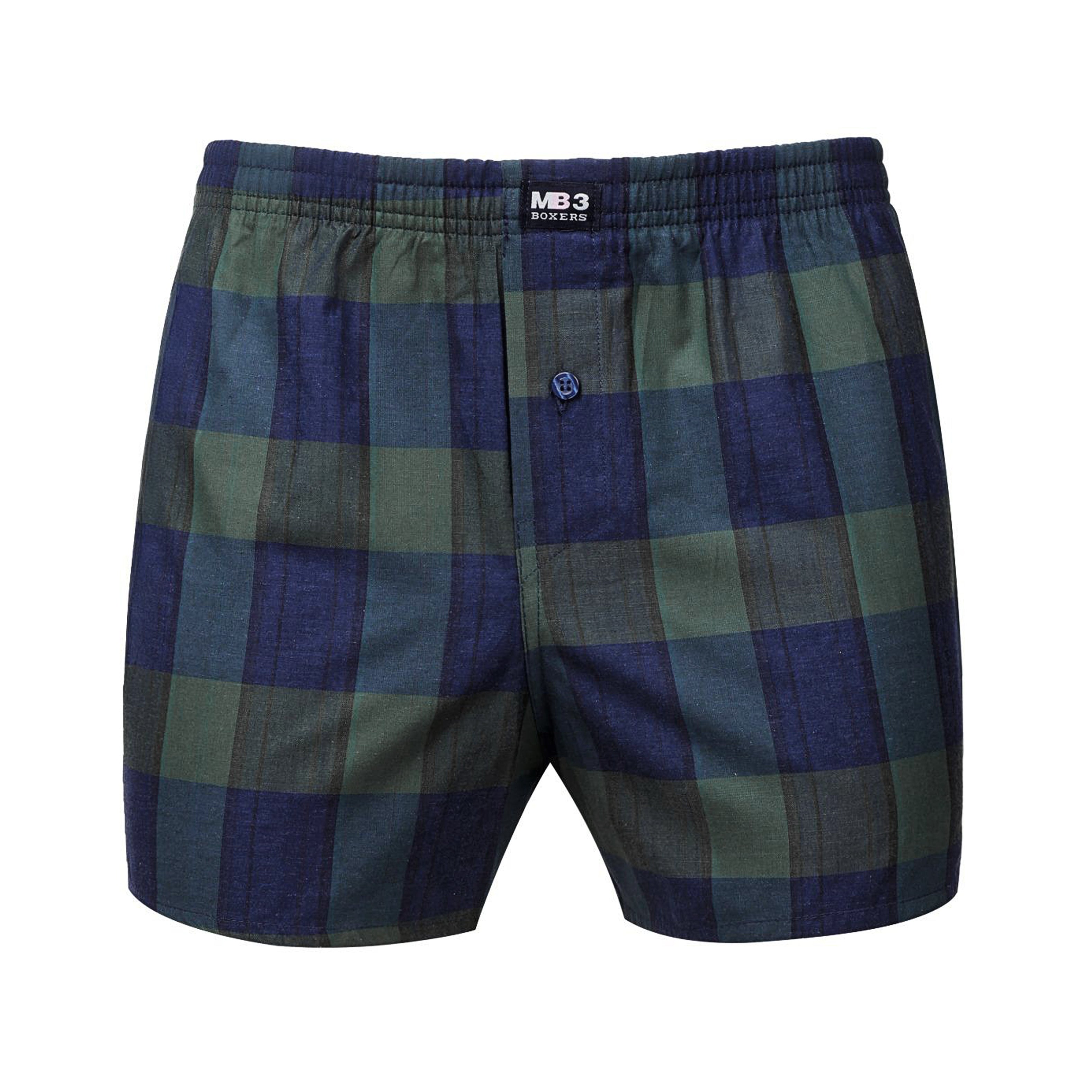 N36  بوكسر رجالي قطن كاروه