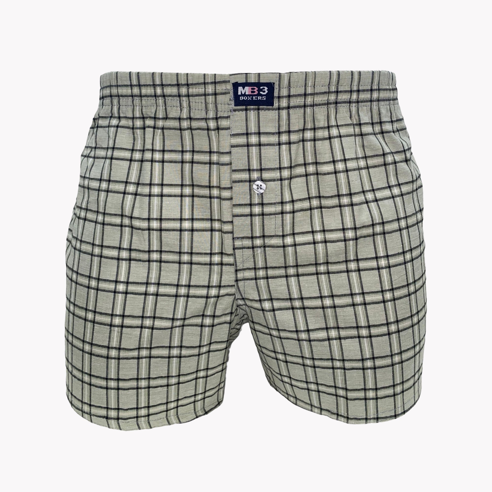 N29  بوكسر رجالي قطن كاروه