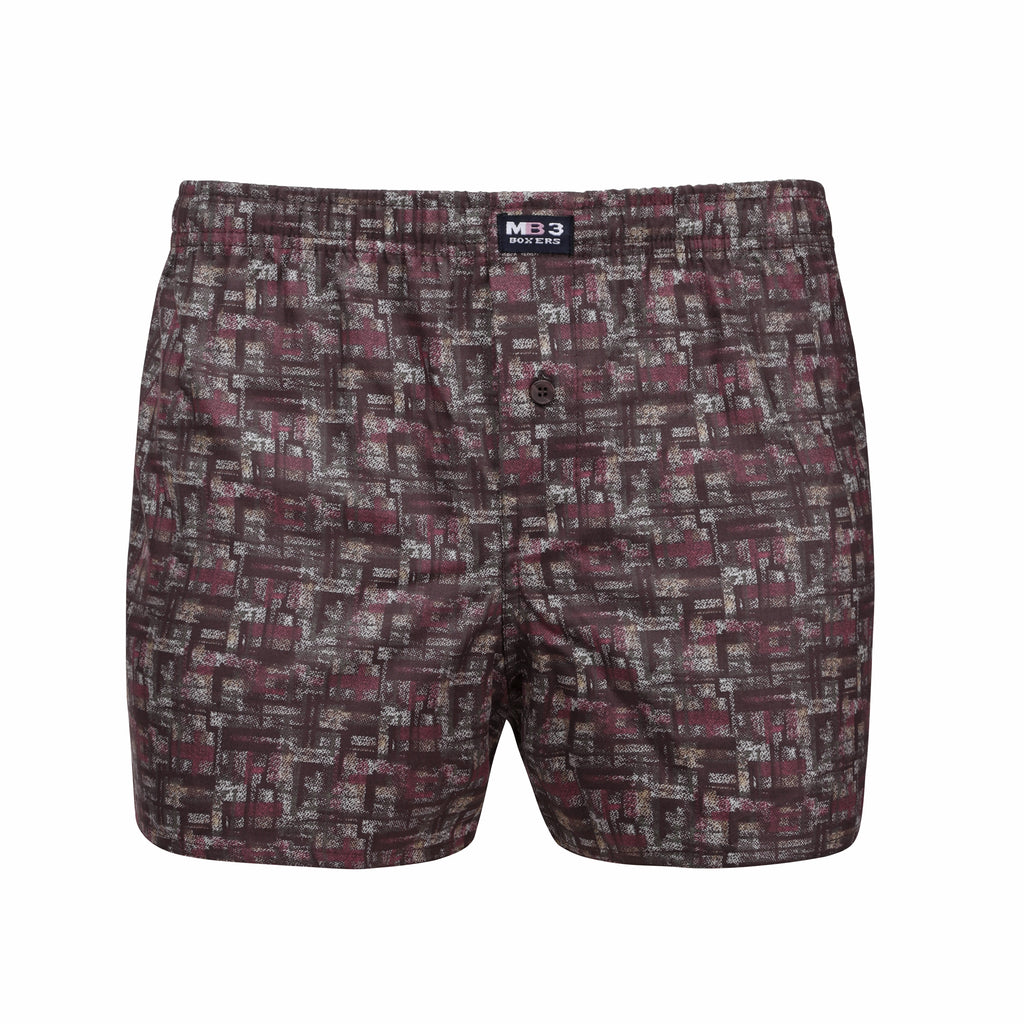 N32  بوكسر رجالي قطن كاروه