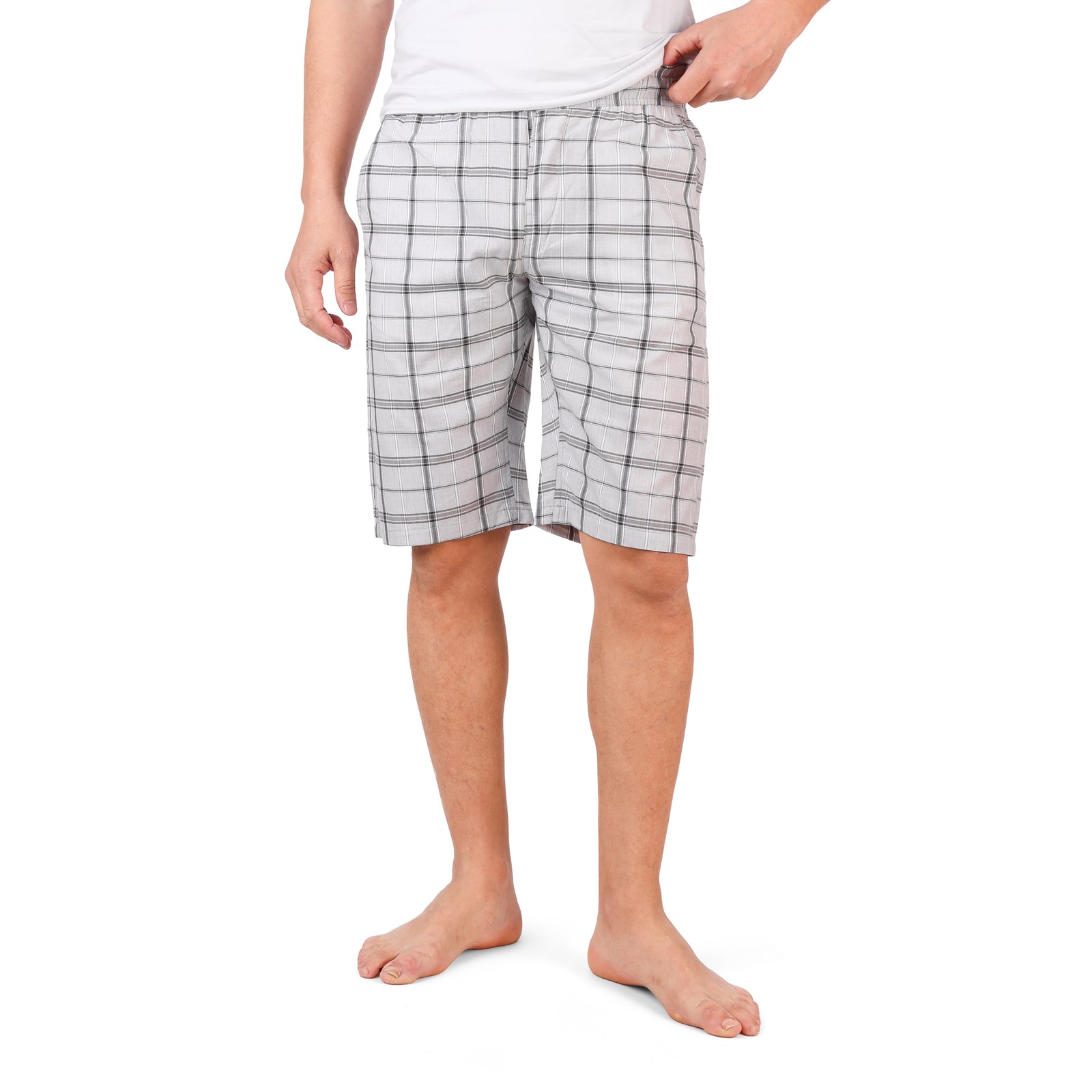 شورت بوبلين رجالي قطن