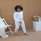 طقم دفاية أولادي - أبيض