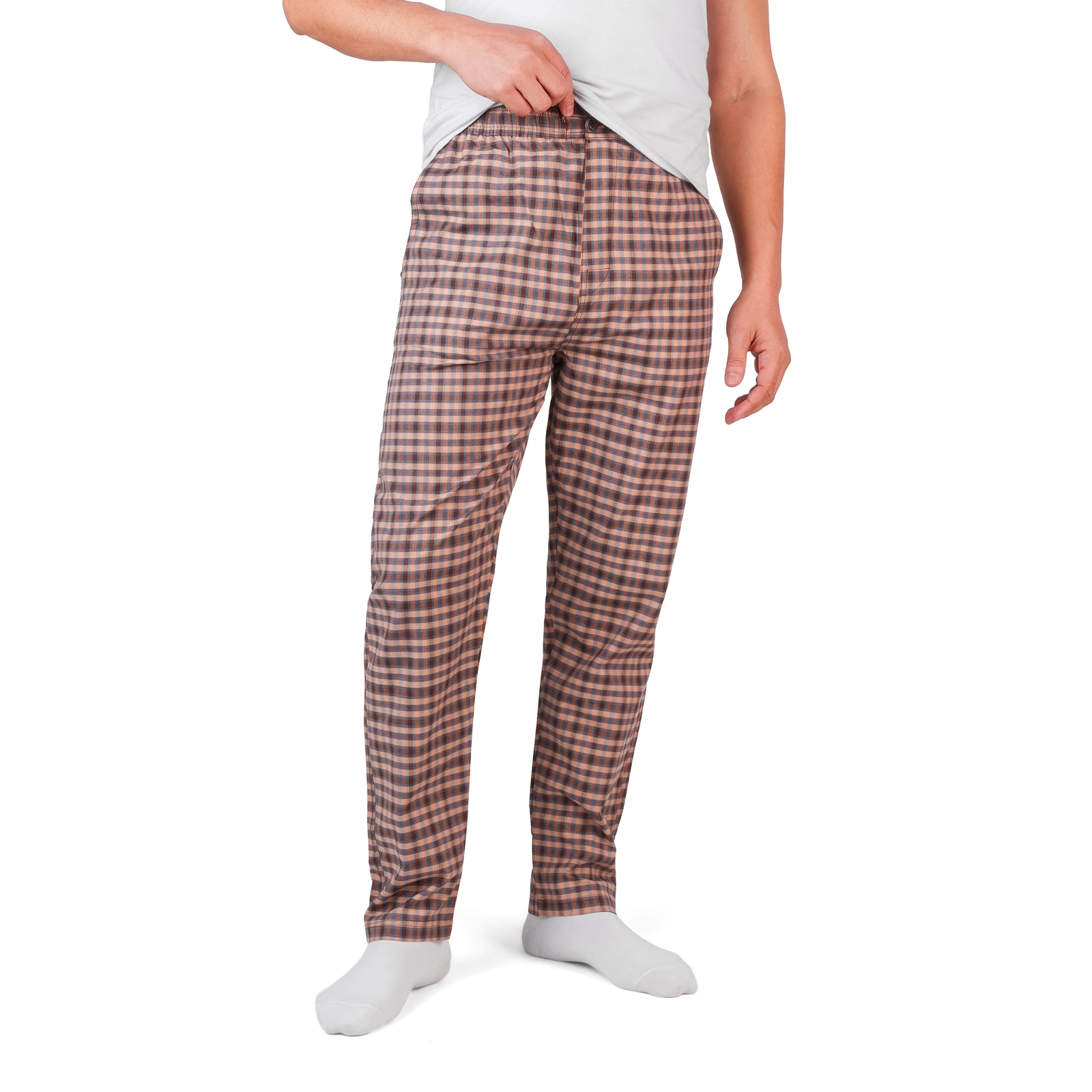 بنطلون بوبلين رجالي قطن