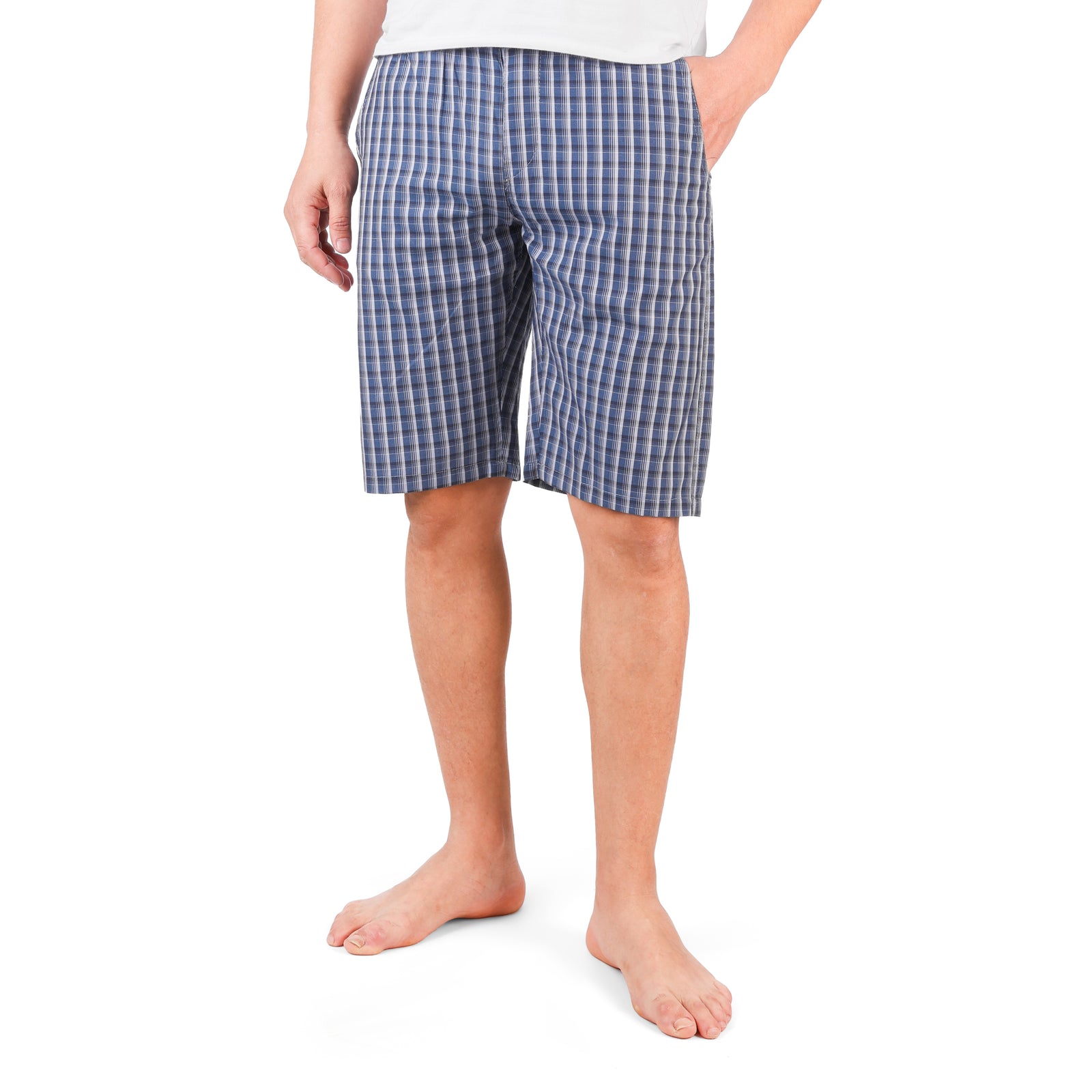 شورت بوبلين رجالي قطن