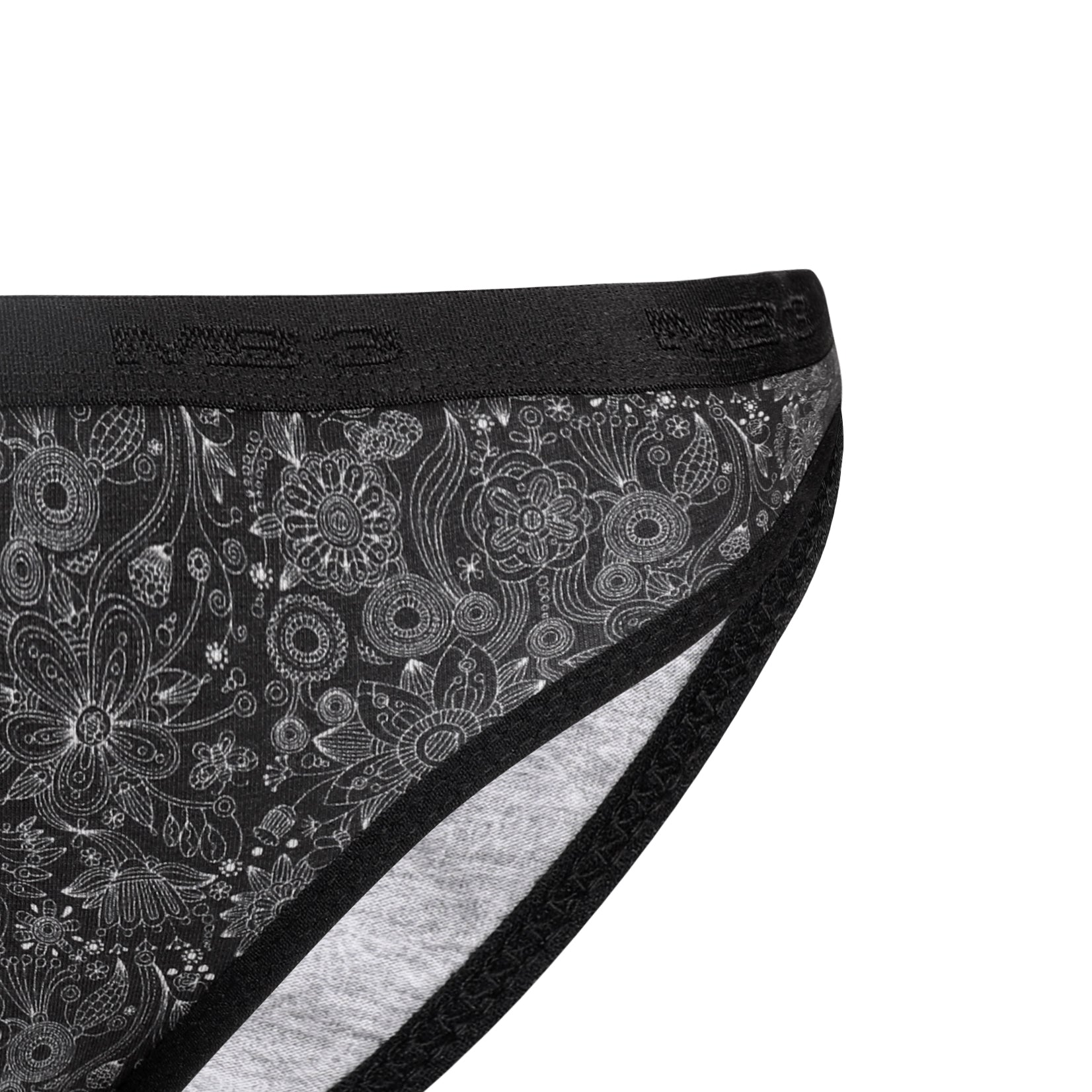 باكت بانتي حريمي بيكيني أستك جاكار - 2قطعة - مطبوع