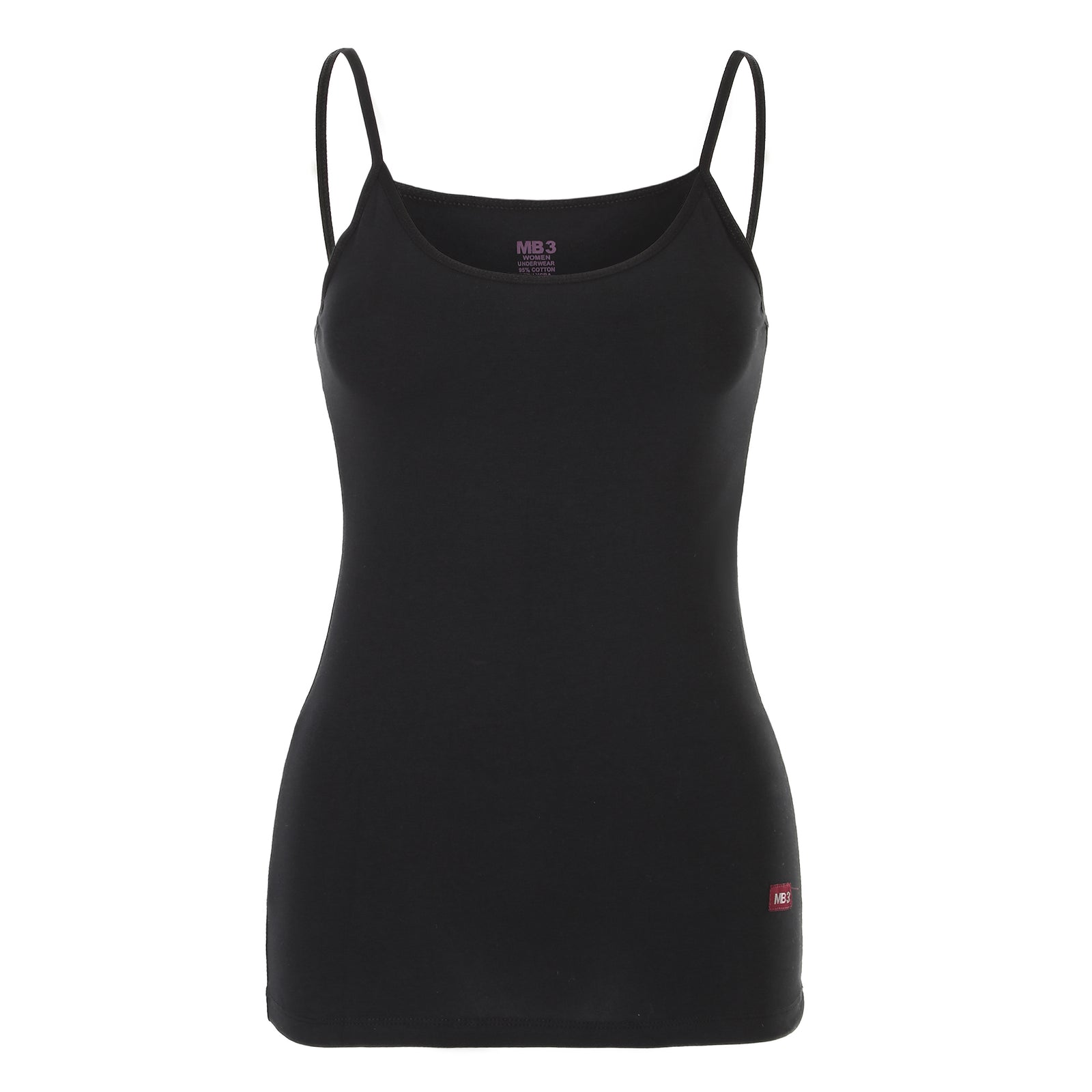 كومي سوفت بحمالة رفيعة - أسود