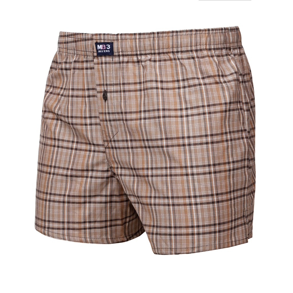 N42  بوكسر رجالي قطن كاروه