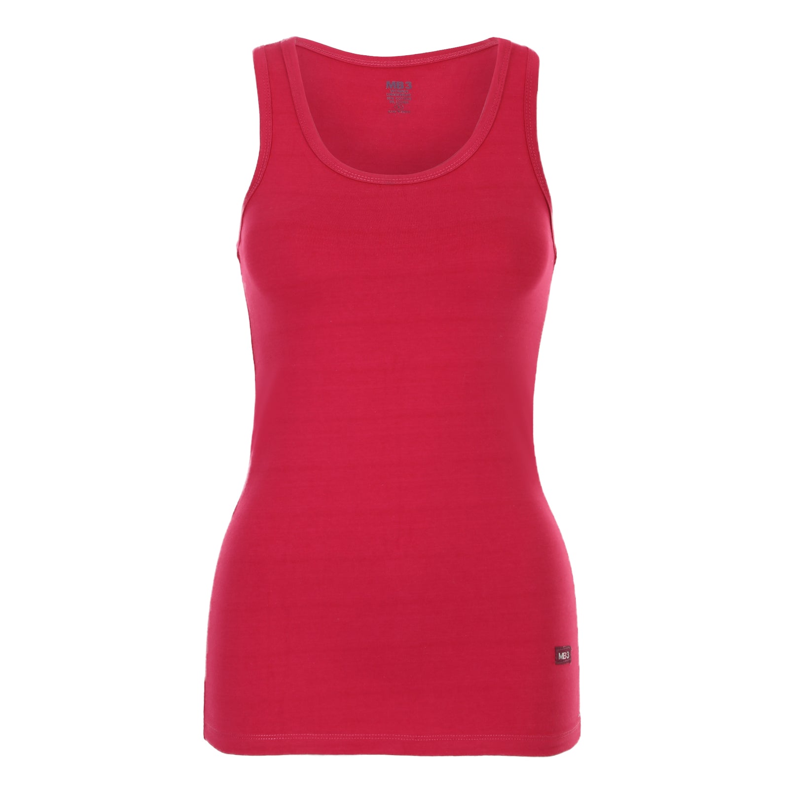 تانك توب حريمي ناعم ومريح - عنابي