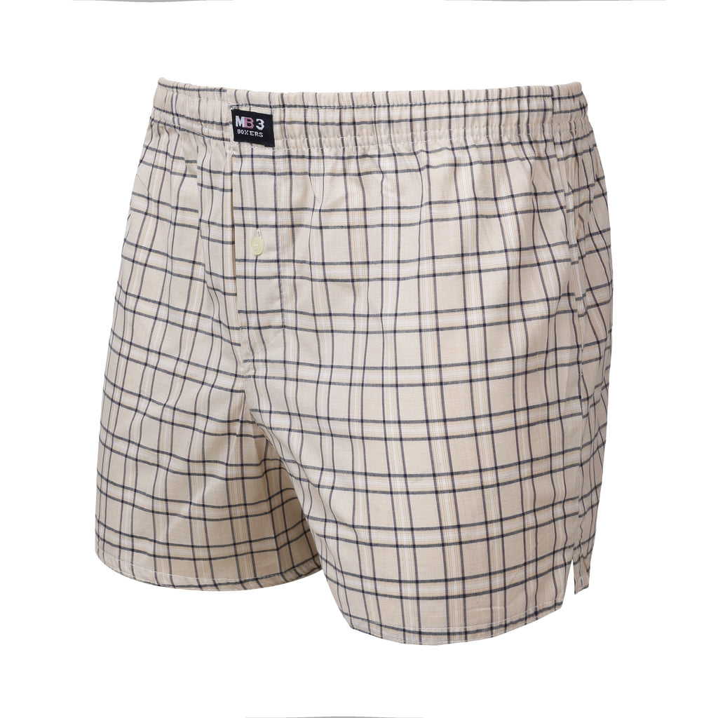 N48  بوكسر رجالي قطن كاروه