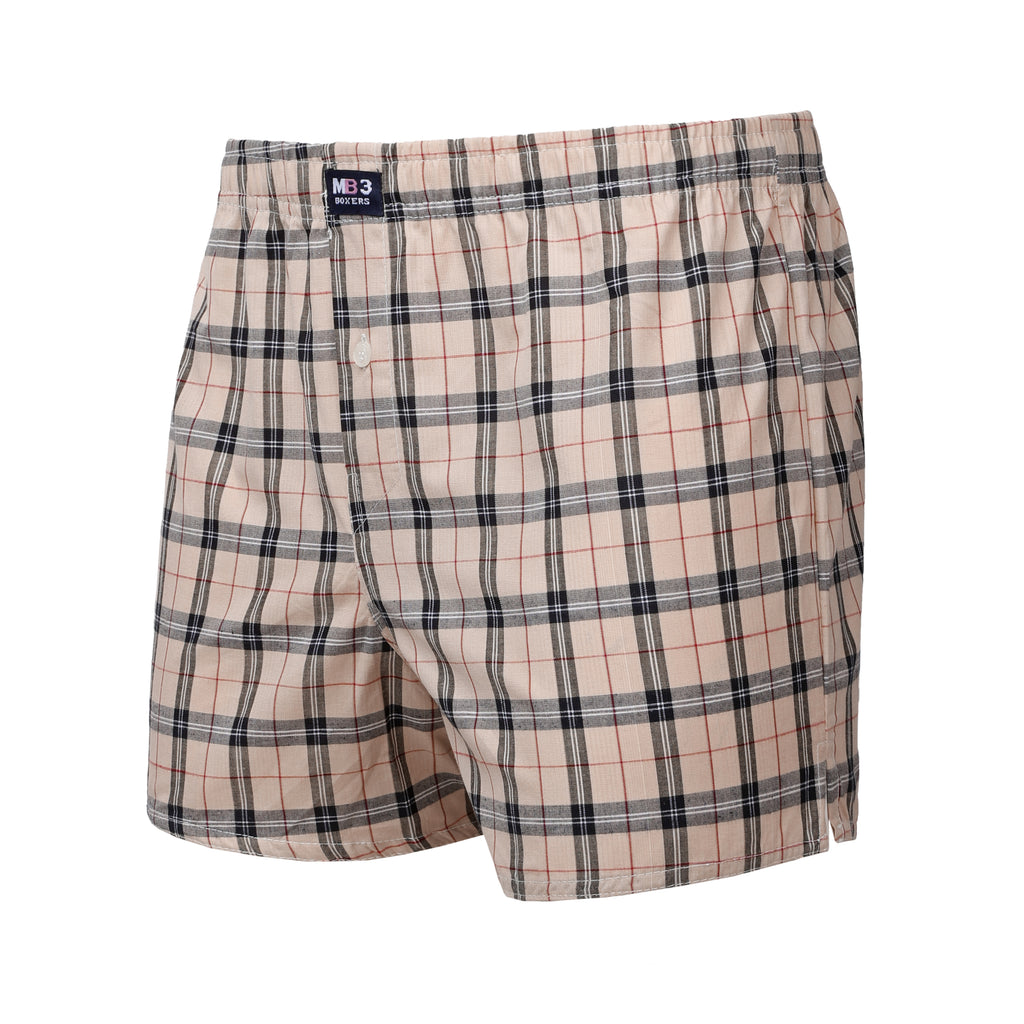 N40  بوكسر رجالي قطن كاروه