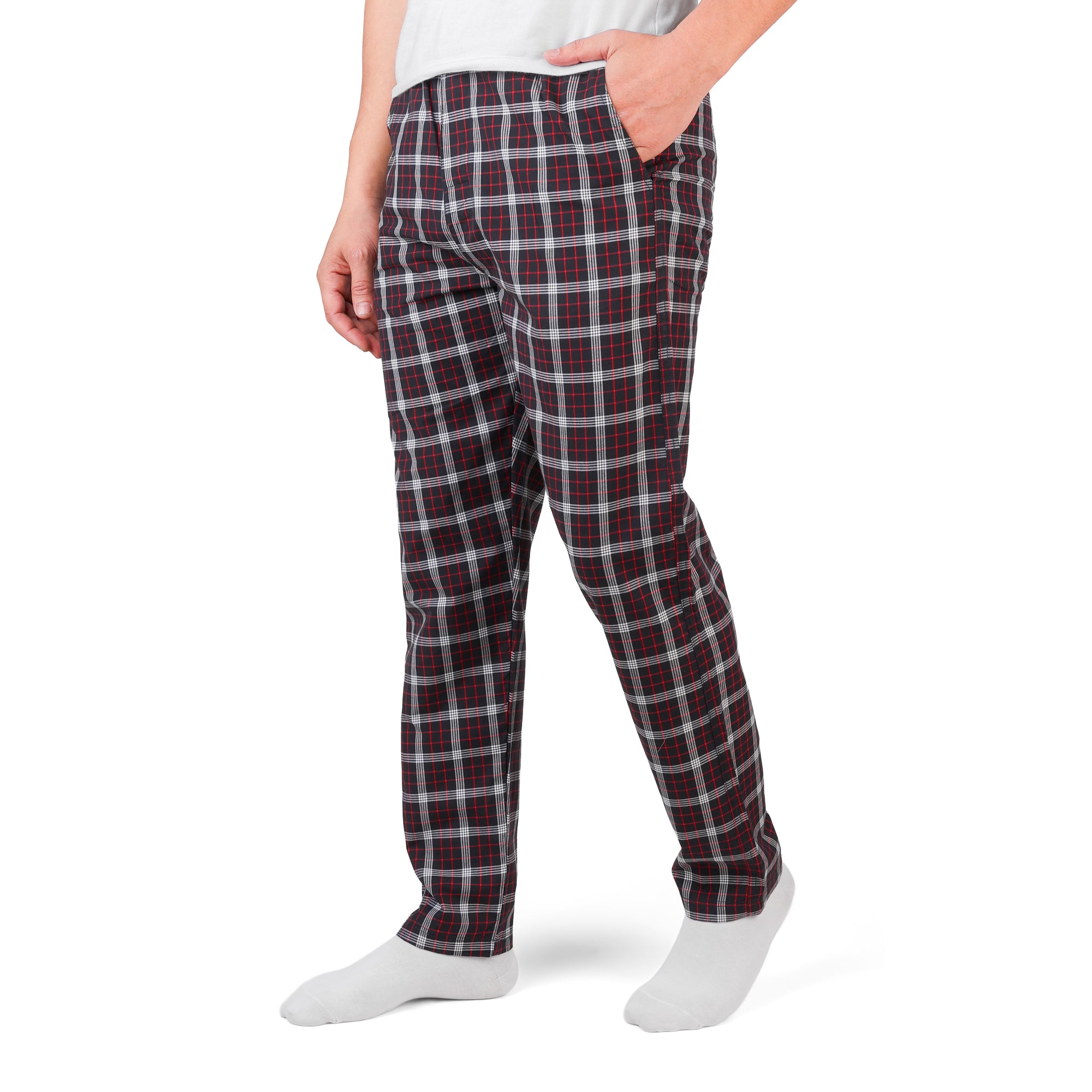 بنطلون بوبلين رجالي قطن