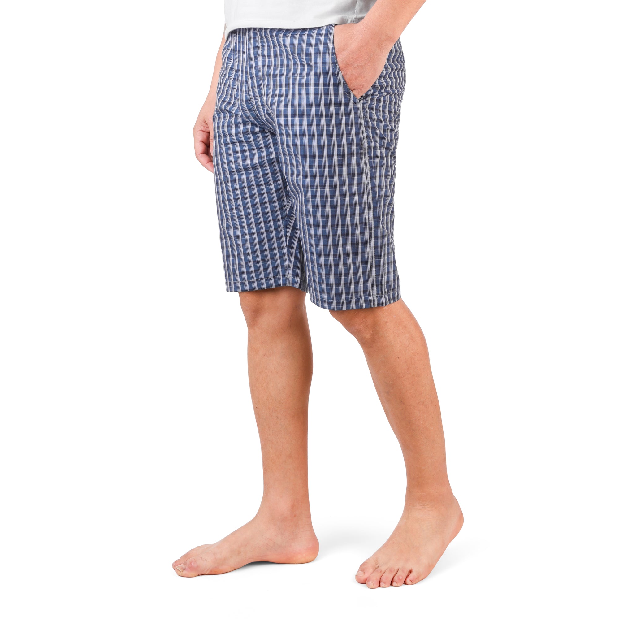 شورت بوبلين رجالي قطن