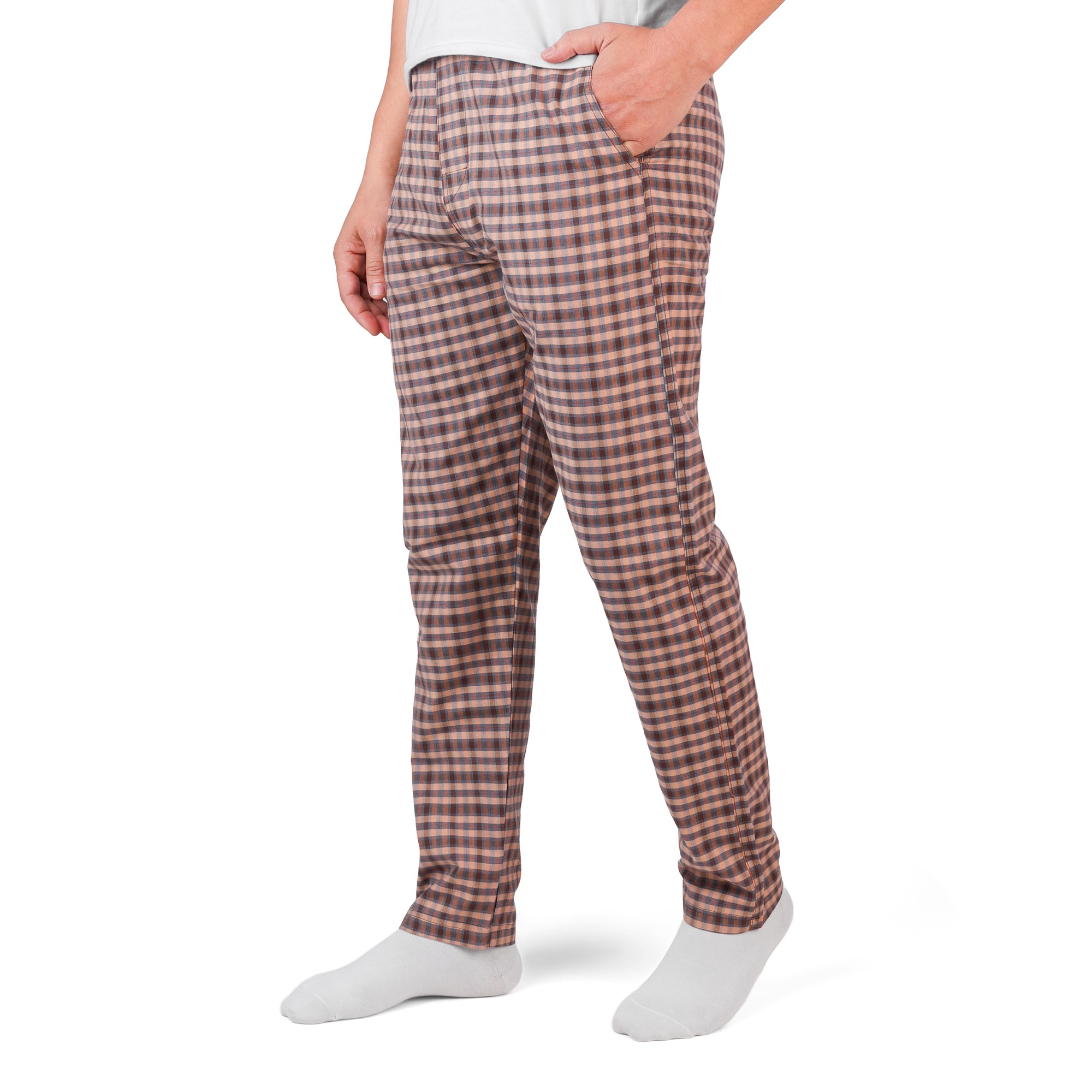 بنطلون بوبلين رجالي قطن