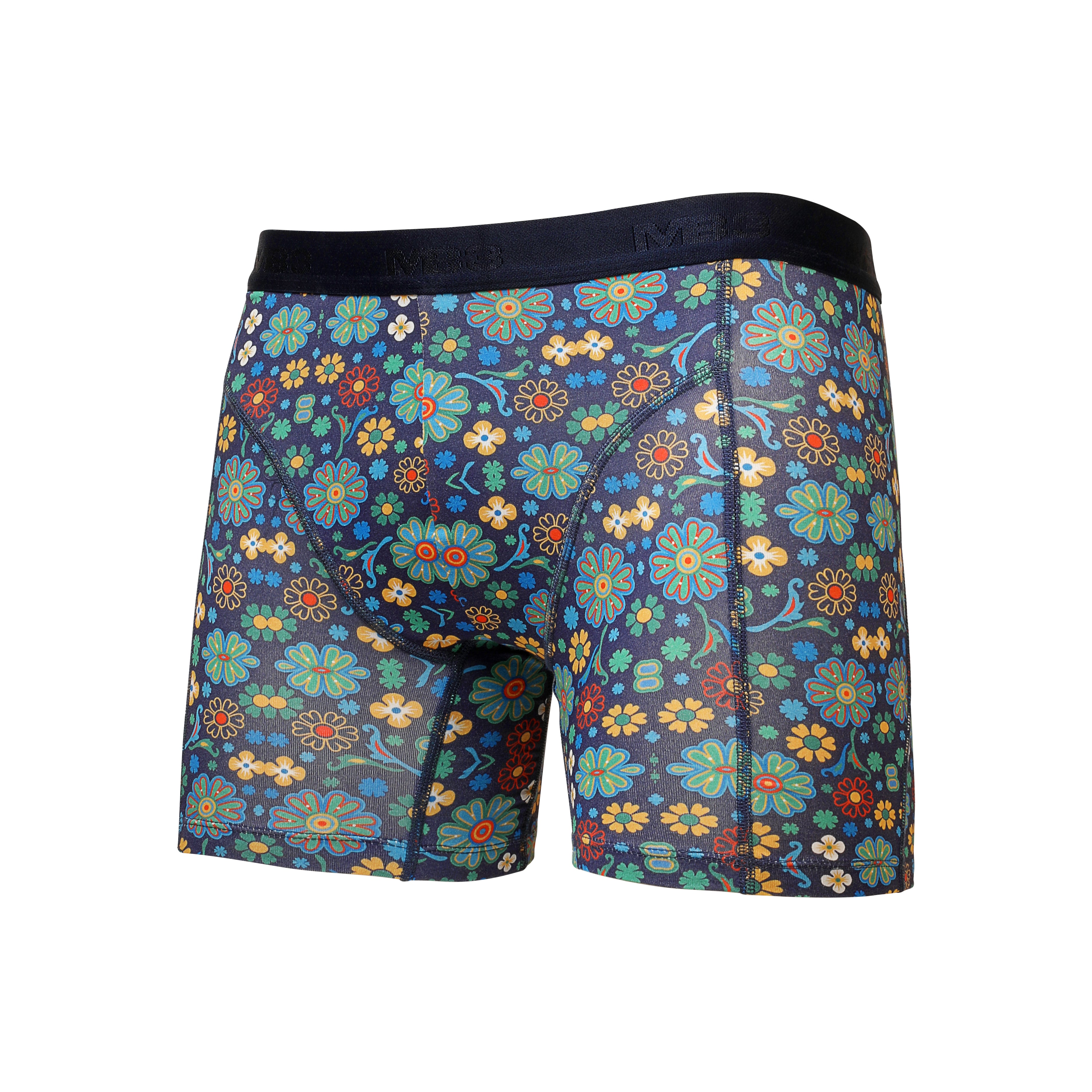 بوكسر ليكرا  رجالي - أستك خارجي - مطبوع