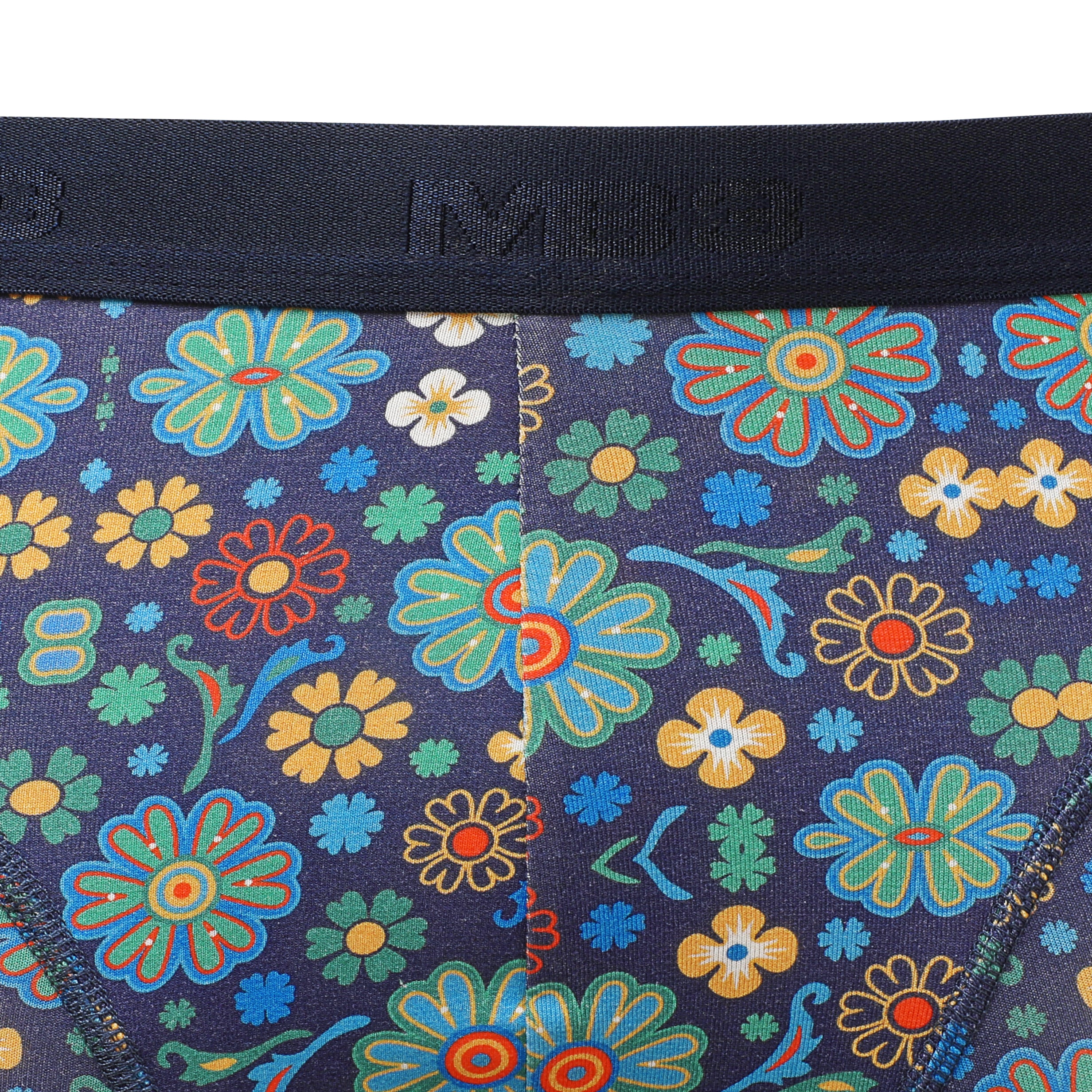 بوكسر ليكرا  رجالي - أستك خارجي - مطبوع