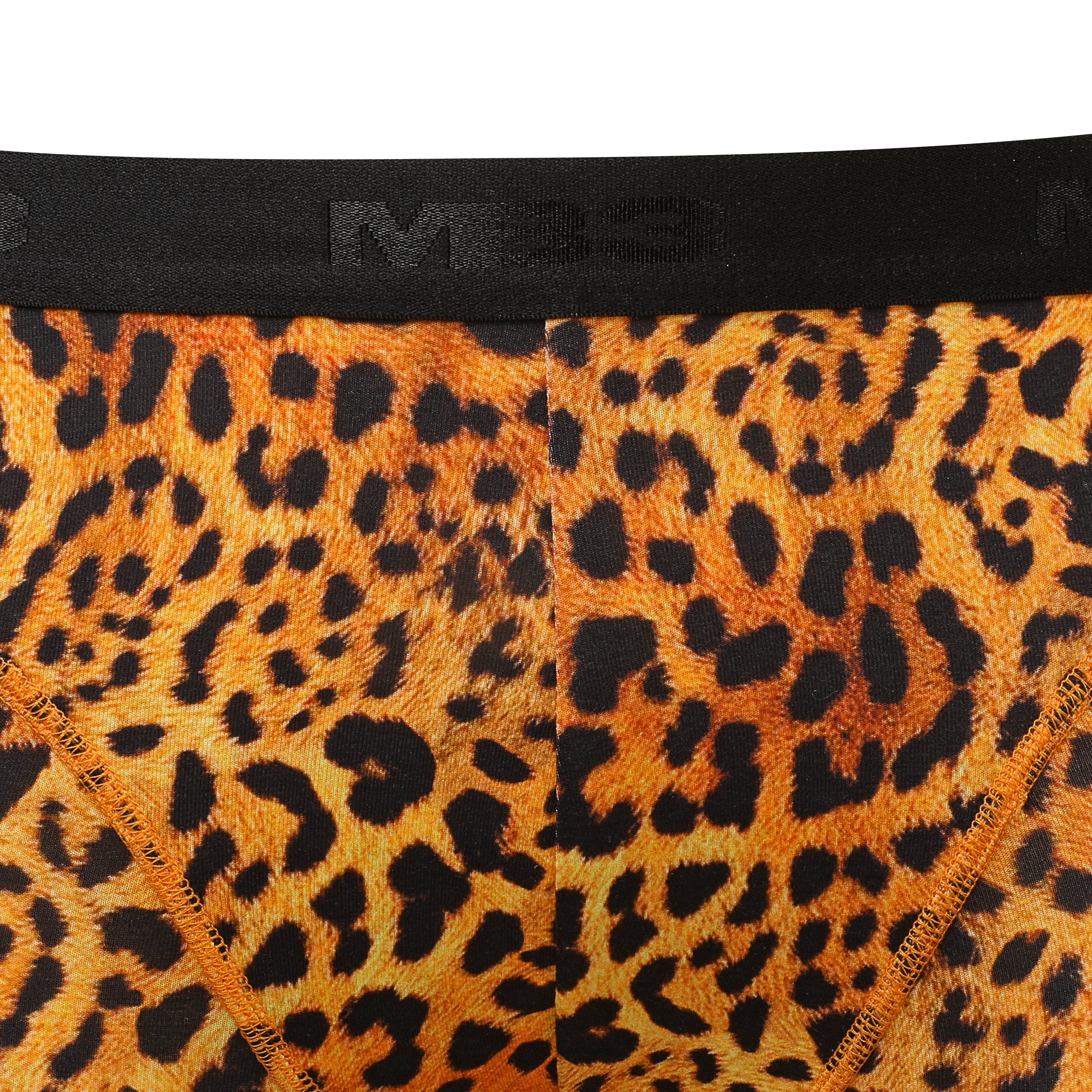 بوكسر ليكرا  رجالي - أستك خارجي - مطبوع