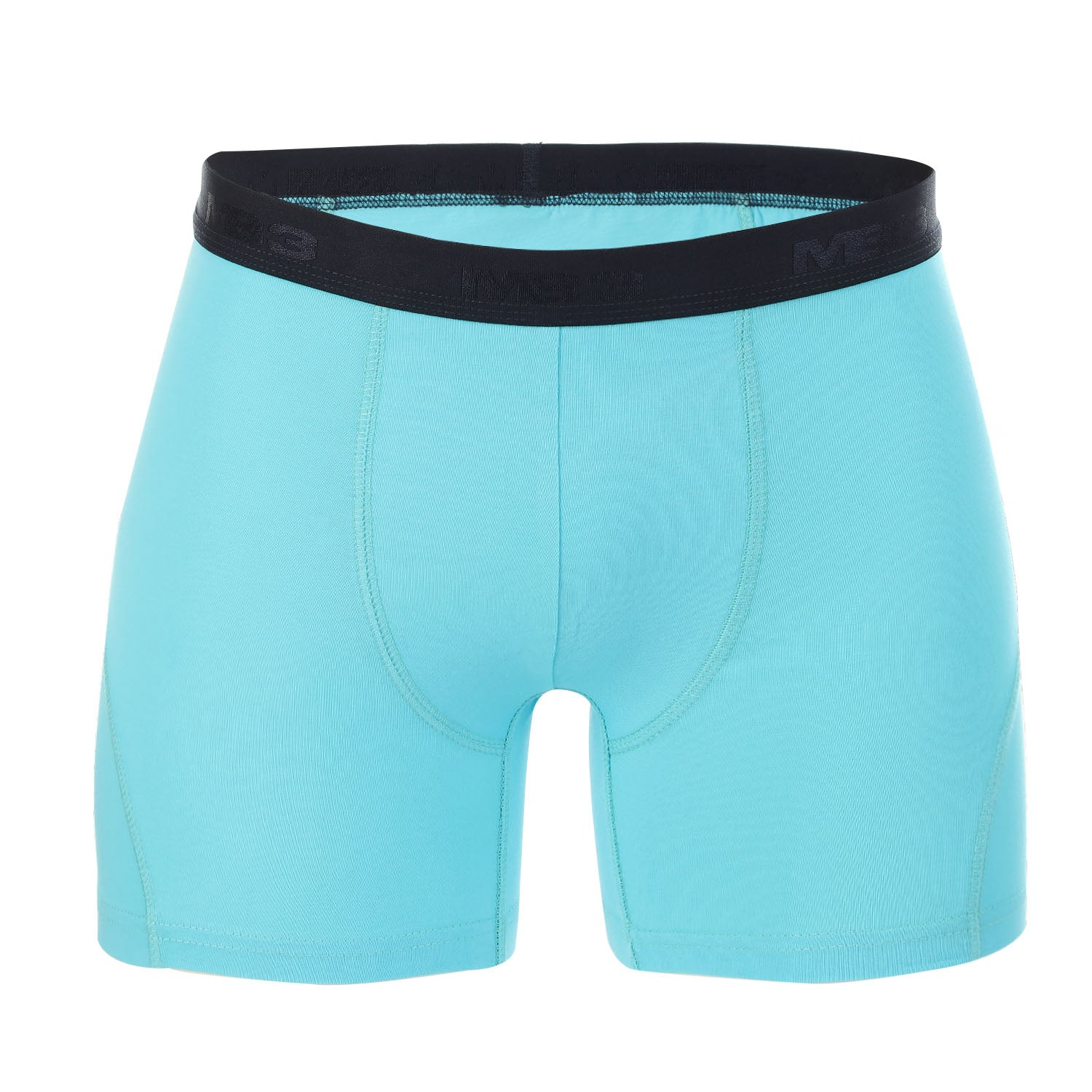 بوكسر ليكرا  رجالي - أستك خارجي - تركواز