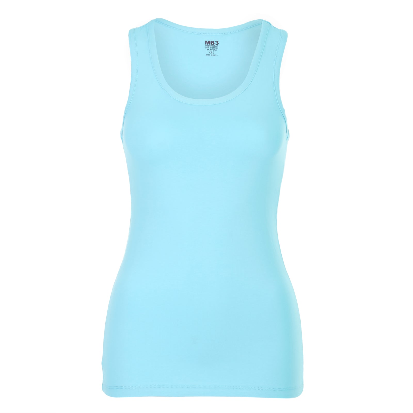 تانك توب حريمي ناعم ومريح - تركواز