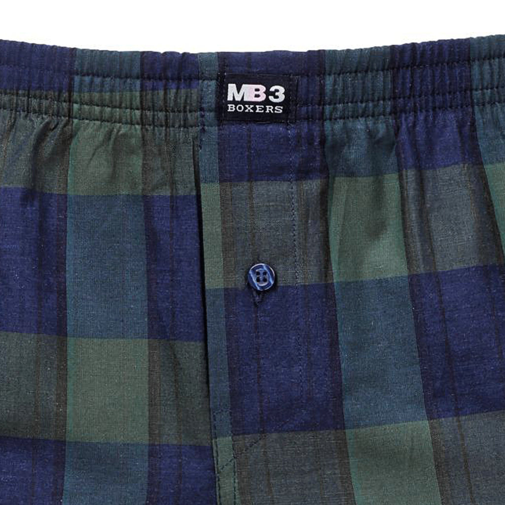 N36  بوكسر رجالي قطن كاروه