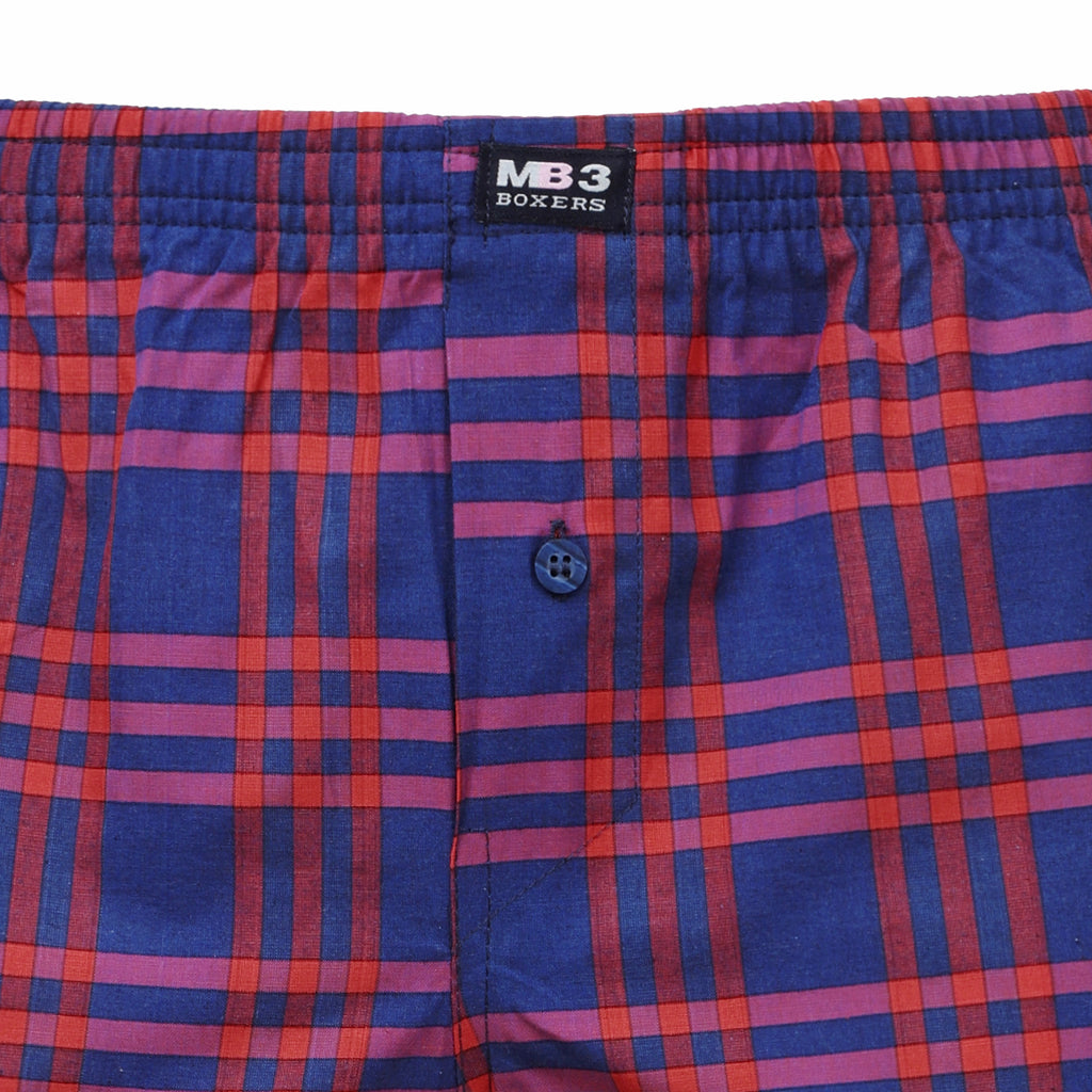 N35  بوكسر رجالي قطن كاروه