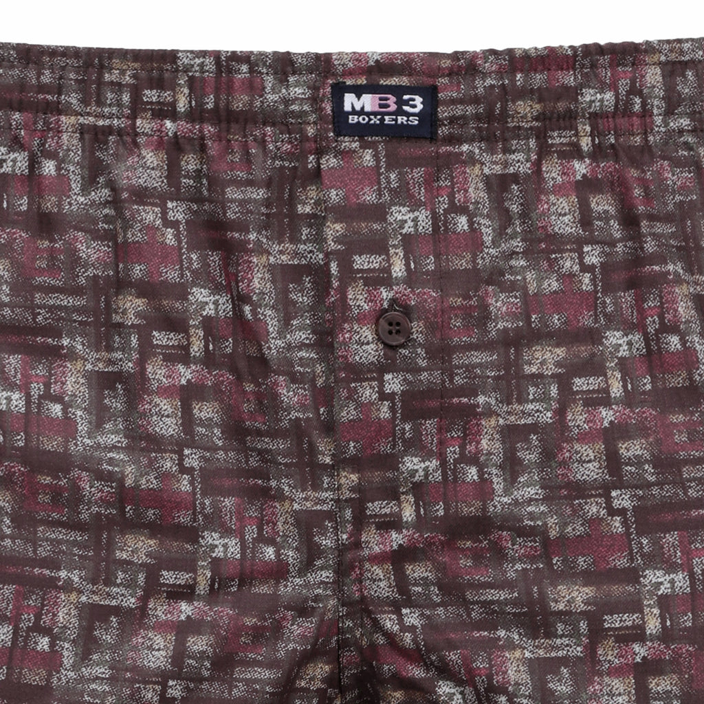 N32  بوكسر رجالي قطن كاروه