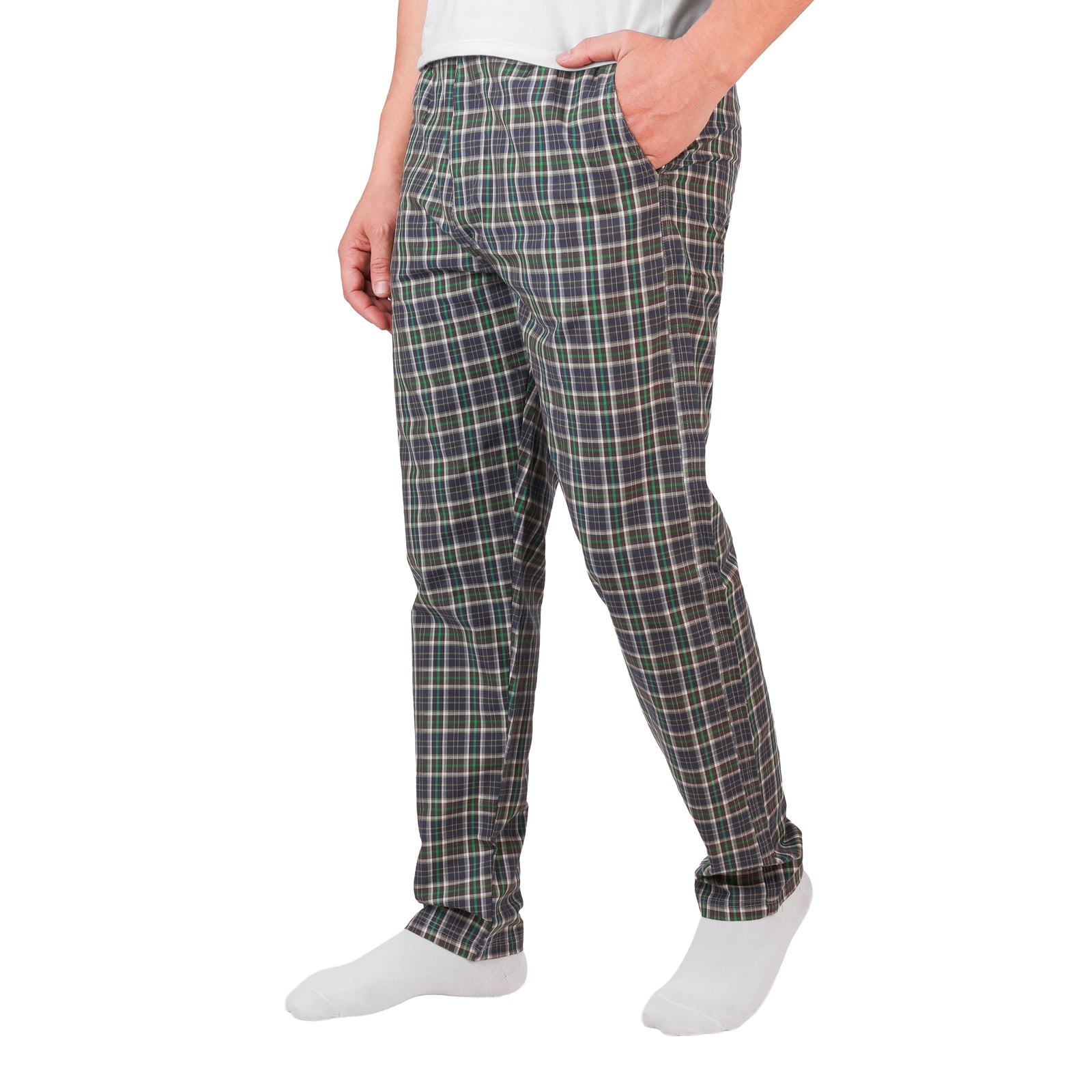 بنطلون بوبلين رجالي قطن