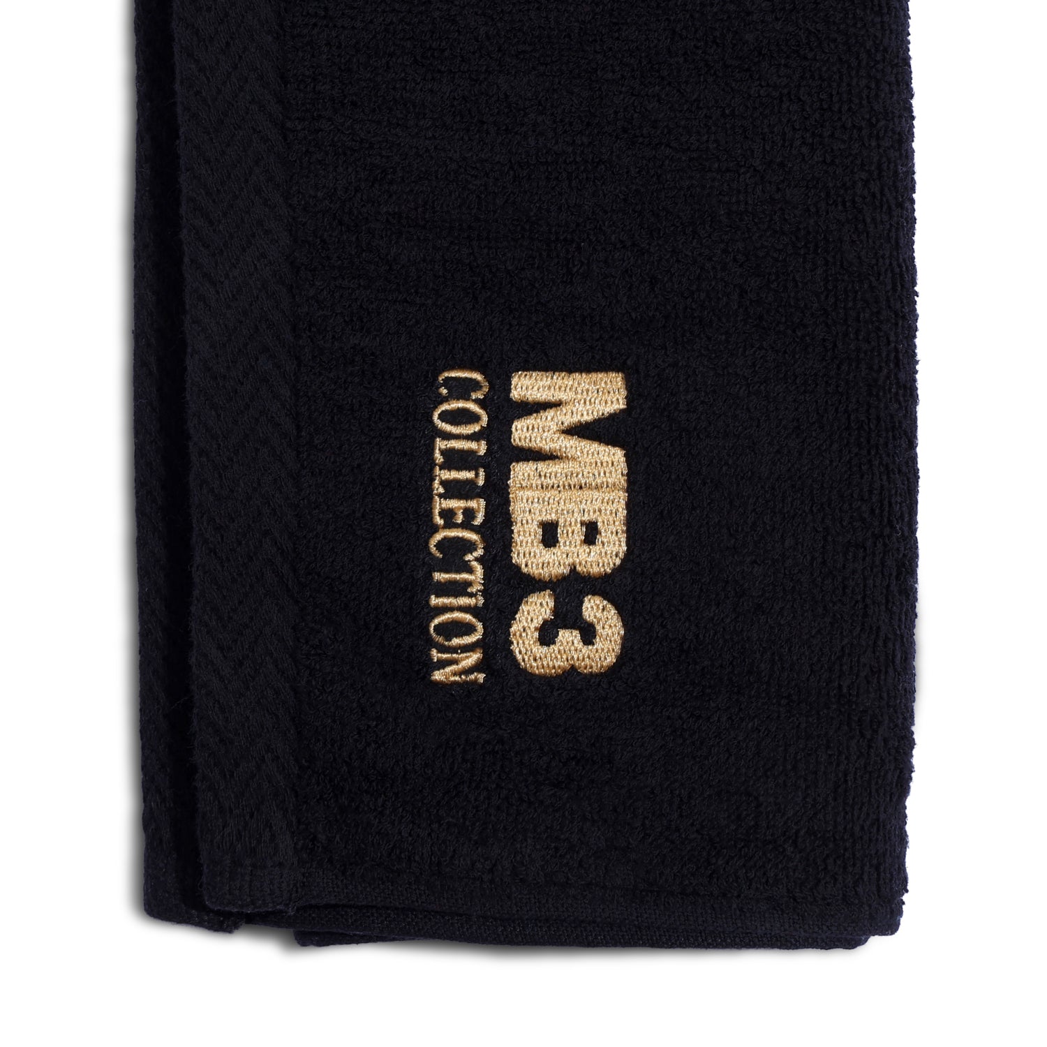 فوطة وجه 30*50  أسود ( جيم )