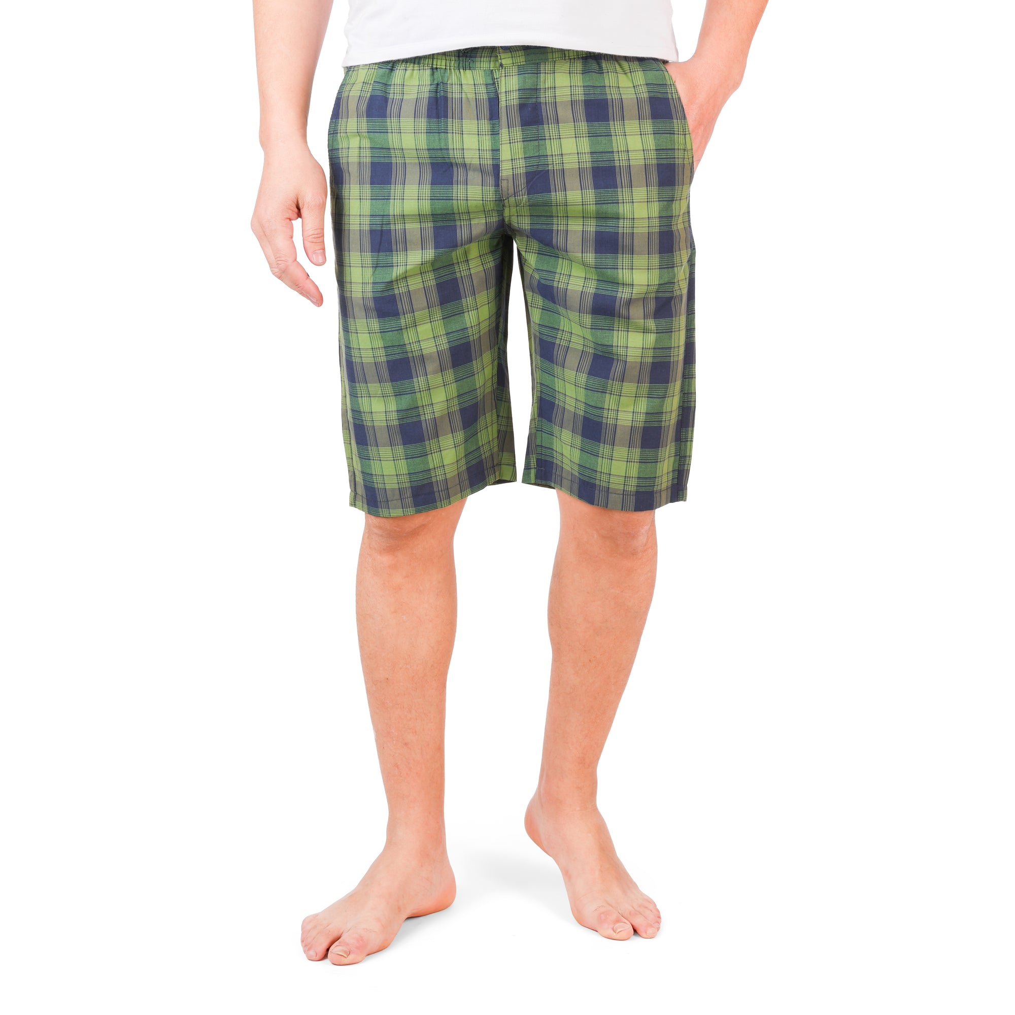 شورت بوبلين رجالي قطن