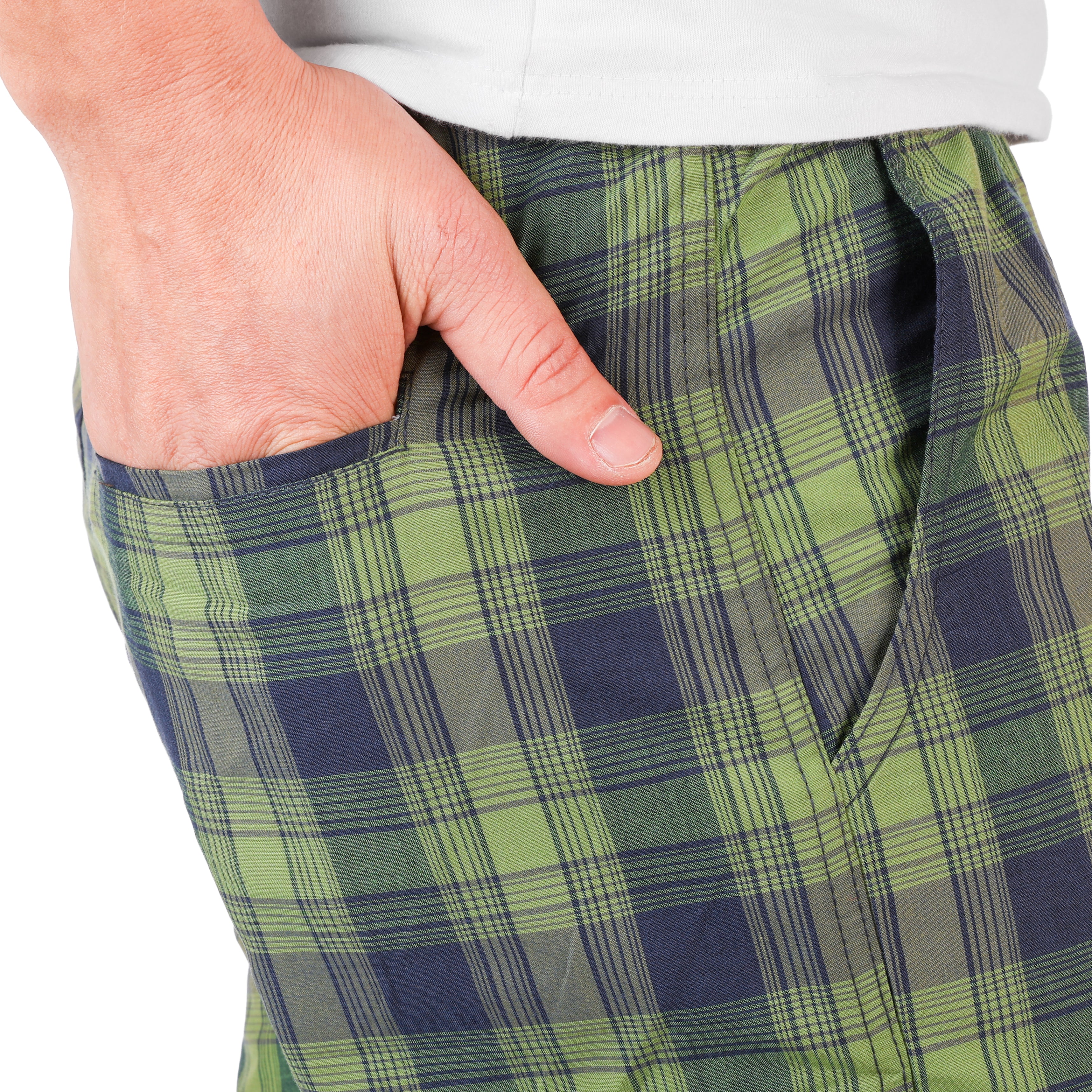 شورت بوبلين رجالي قطن