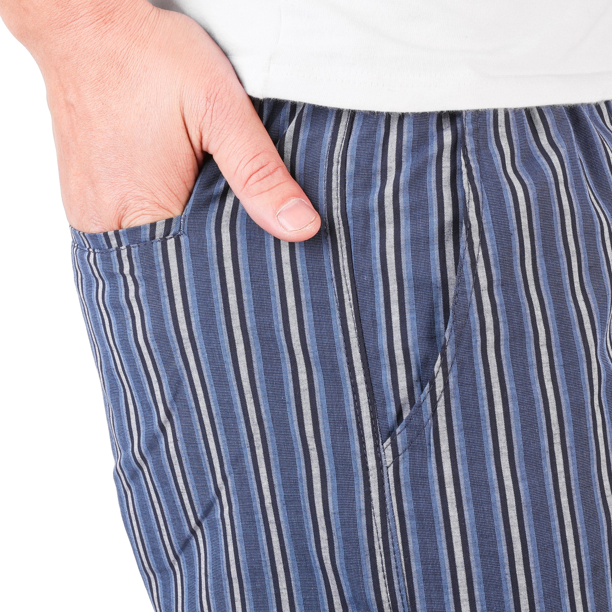 شورت بوبلين رجالي قطن