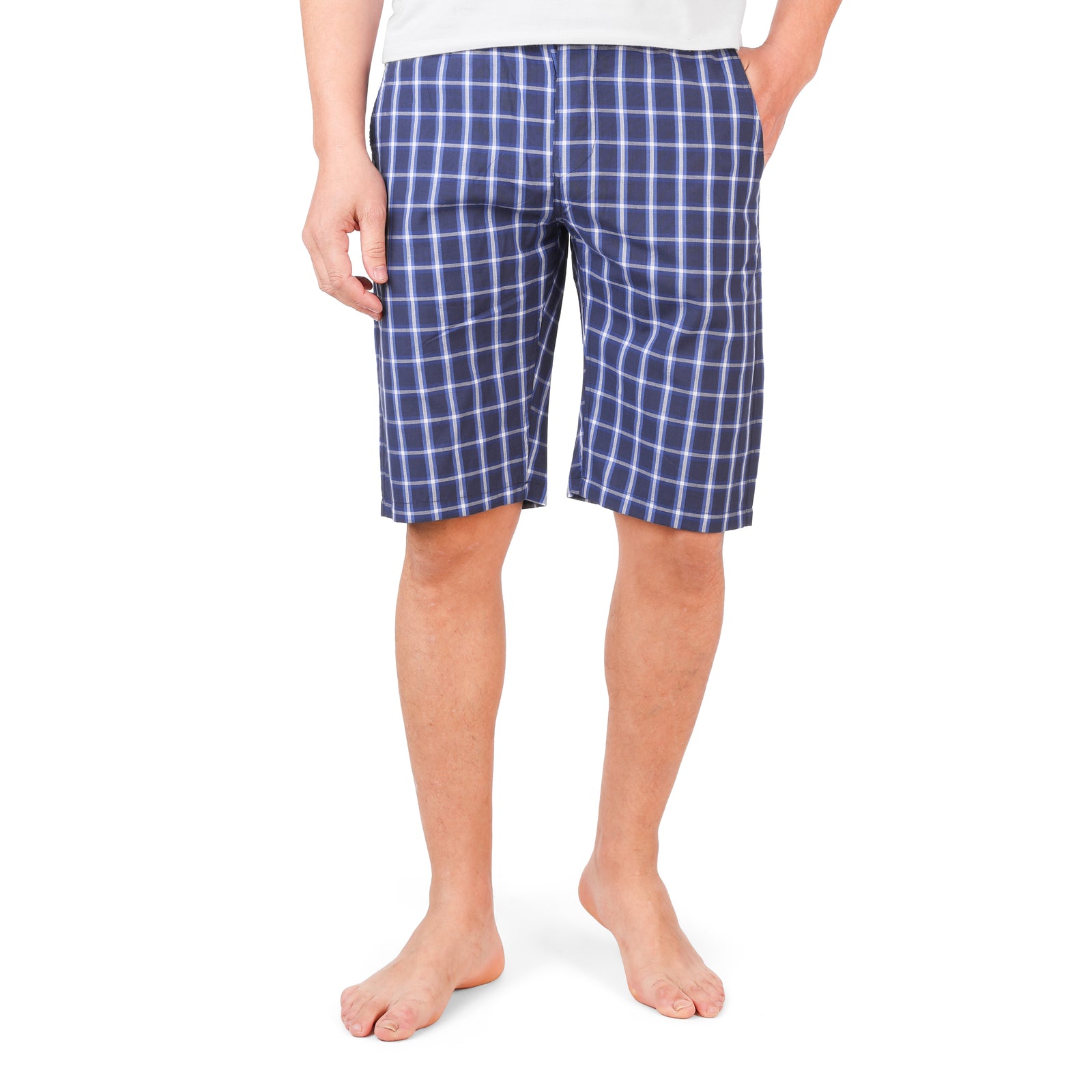 شورت بوبلين رجالي قطن