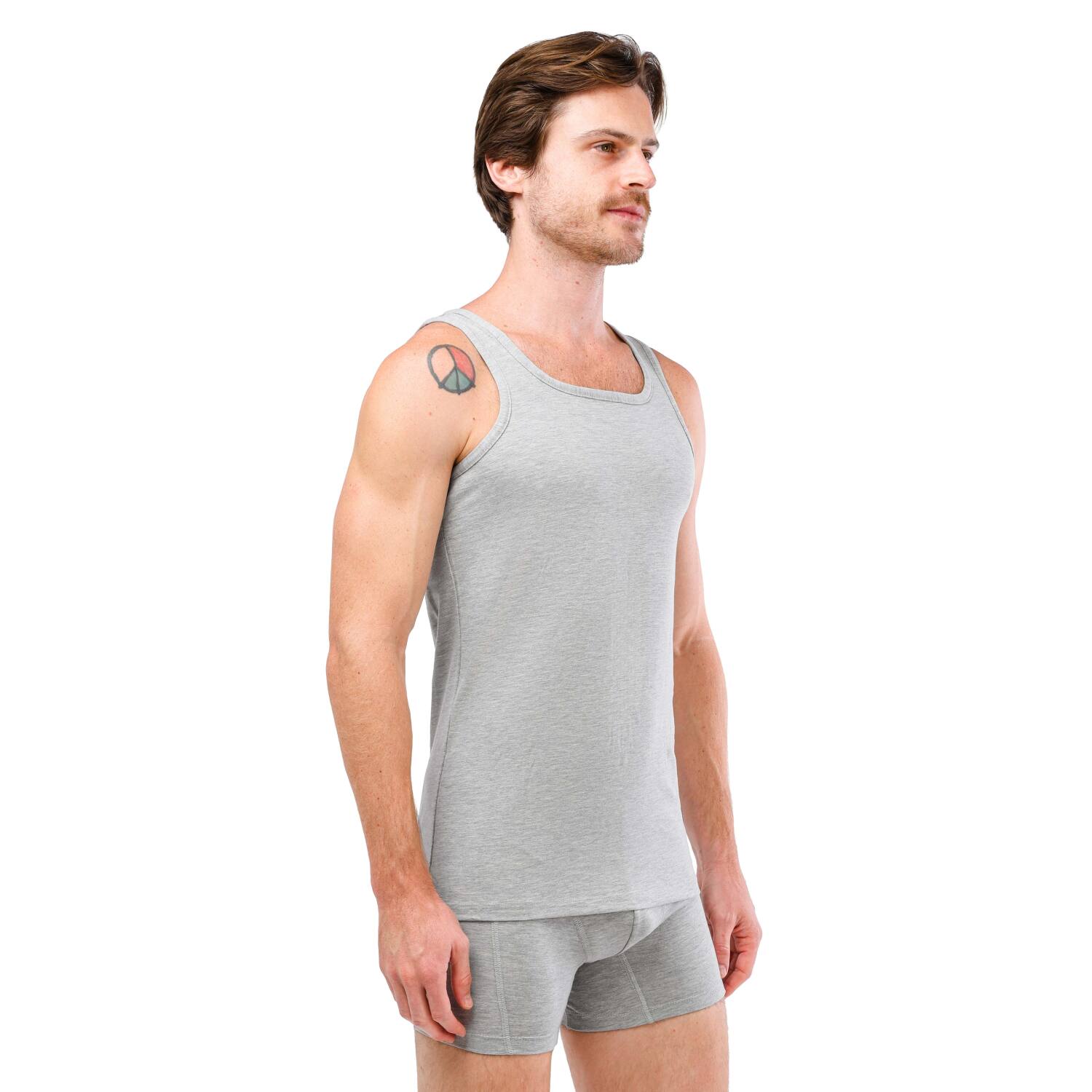 حمالة رجالي ليكرا براسولا  - جراي