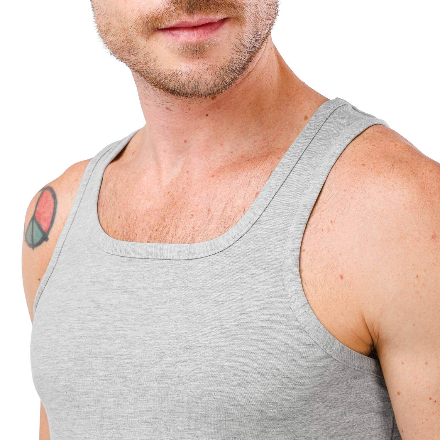 حمالة رجالي ليكرا براسولا  - جراي