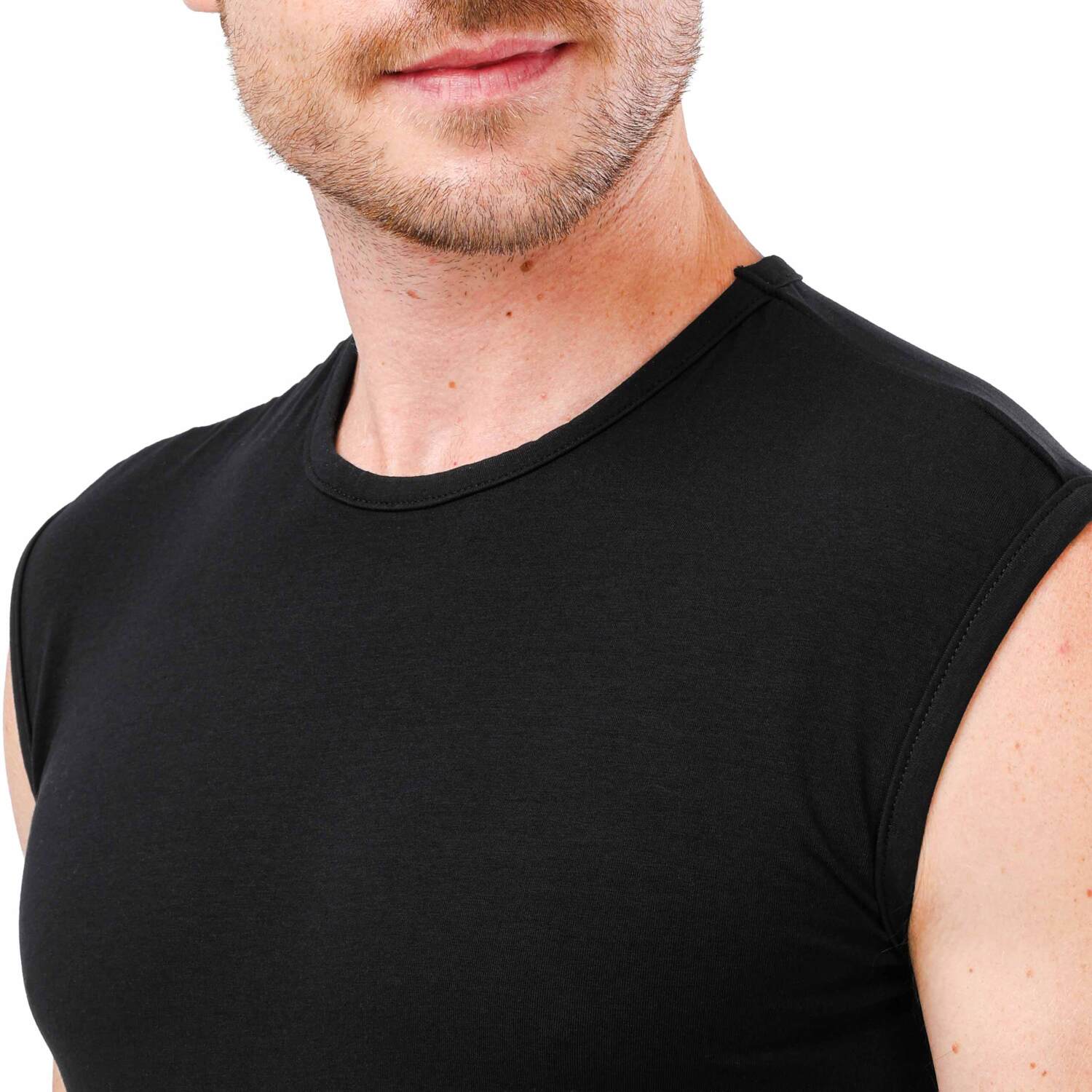 كت رجالي ليكرا   - أسود