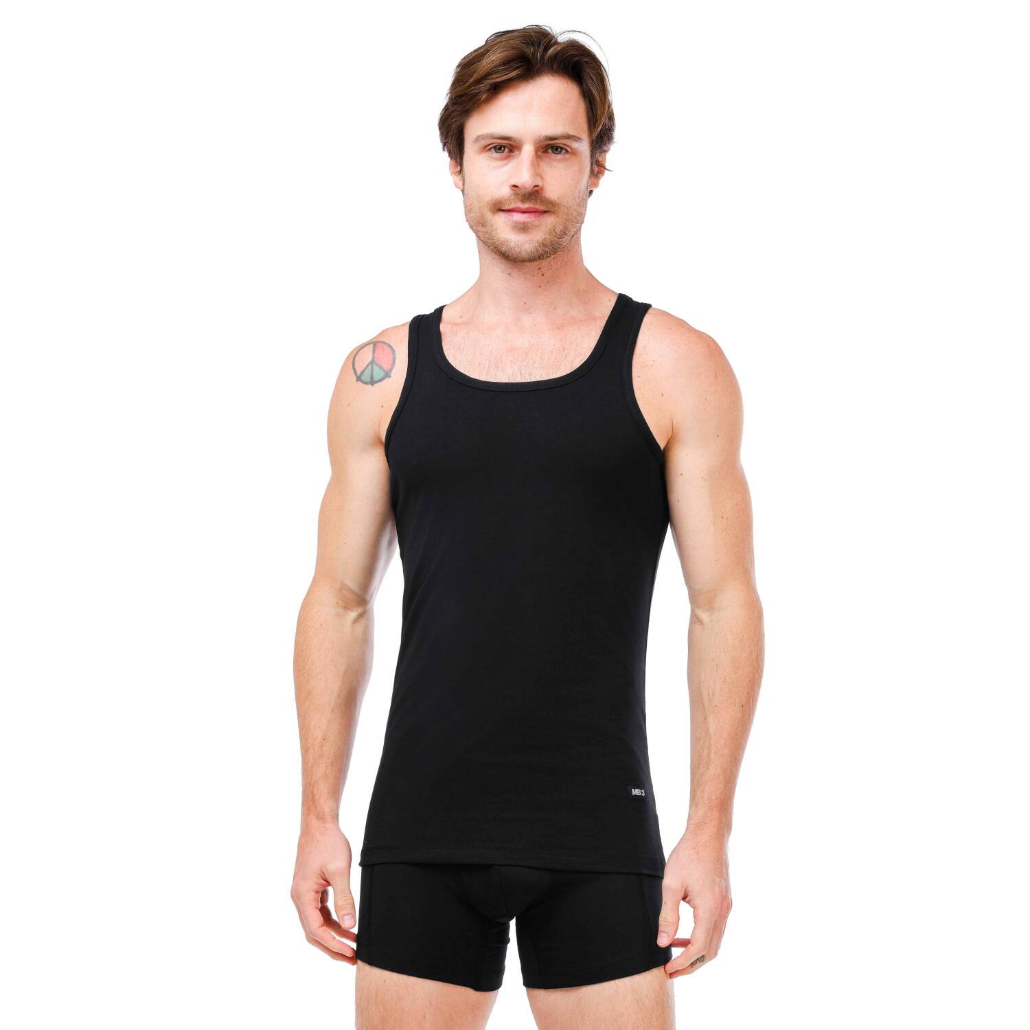 حمالة رجالي ليكرا براسولا   - أسود