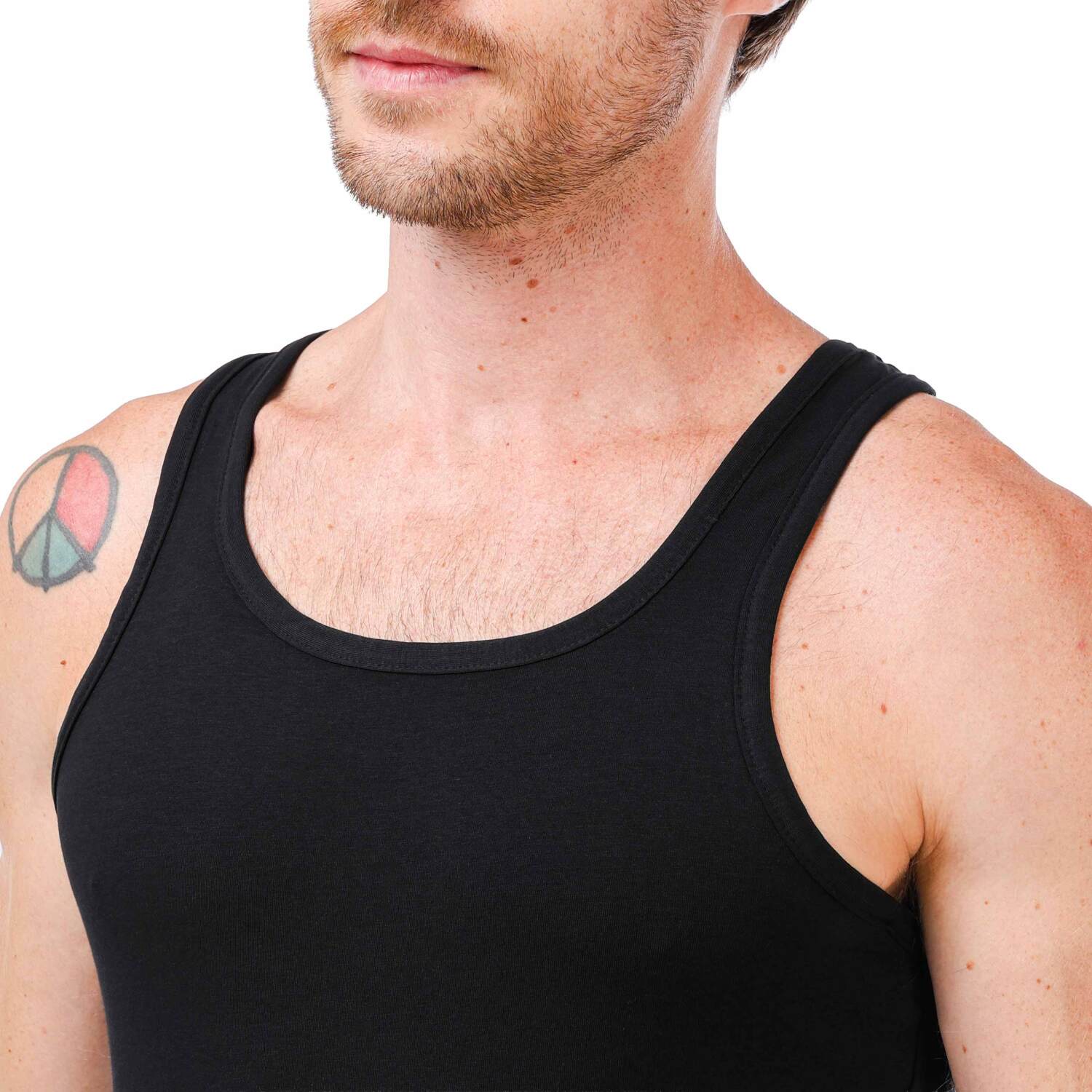 حمالة رجالي ليكرا براسولا   - أسود