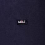 نص كم ليكرا كحلي رقبة راوند