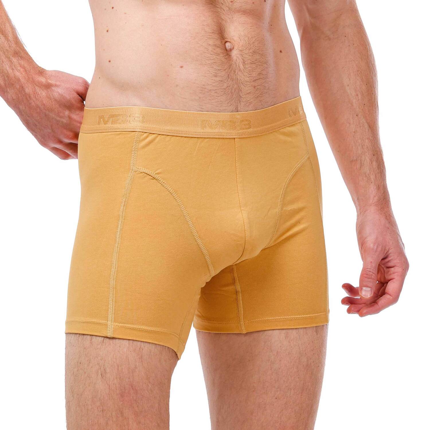 بوكسر ليكرا  رجالي - أستك خارجي - مسطرده