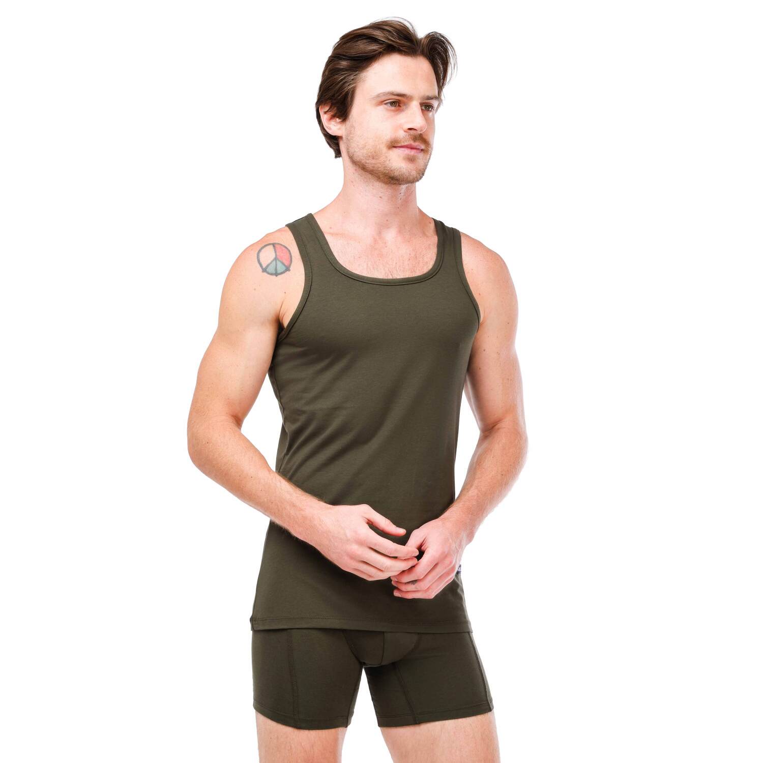 حمالة رجالي ليكرا براسولا  - زيتي