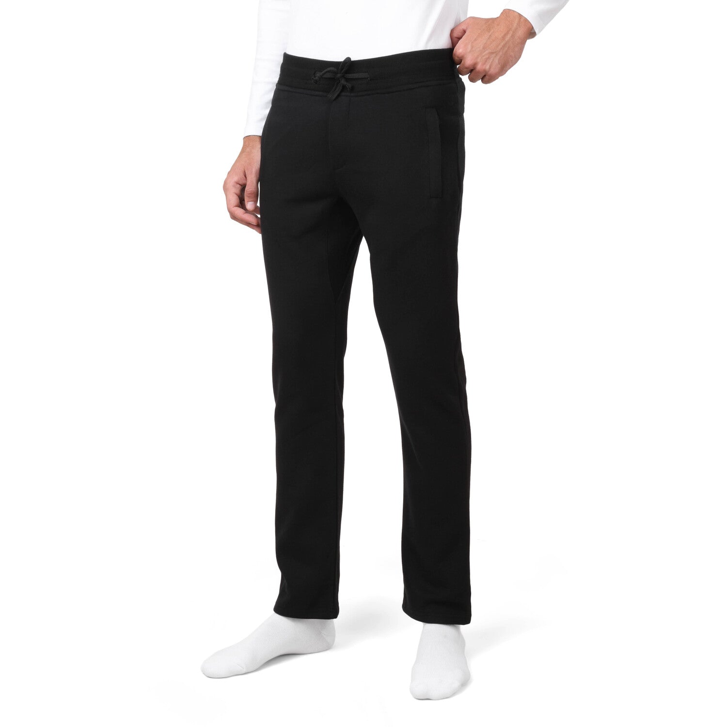 بنطلون رجالي شتوي ميلتون أسود