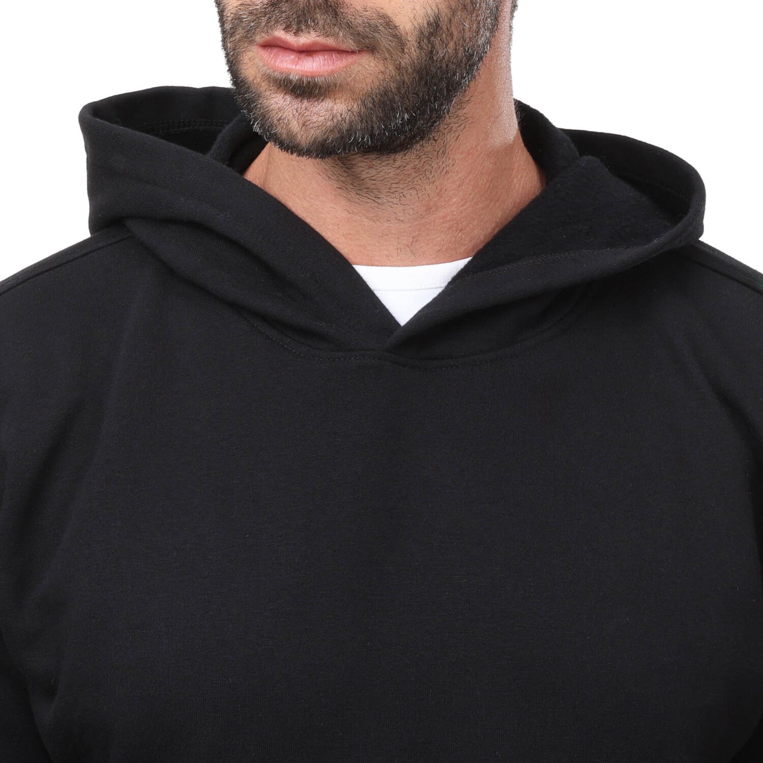 - بيجاما رجالي شتوي هودى - فييلا - اسود