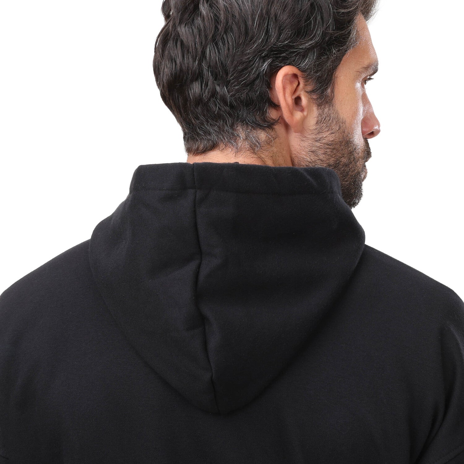 - بيجاما رجالي شتوي هودى - فييلا - اسود