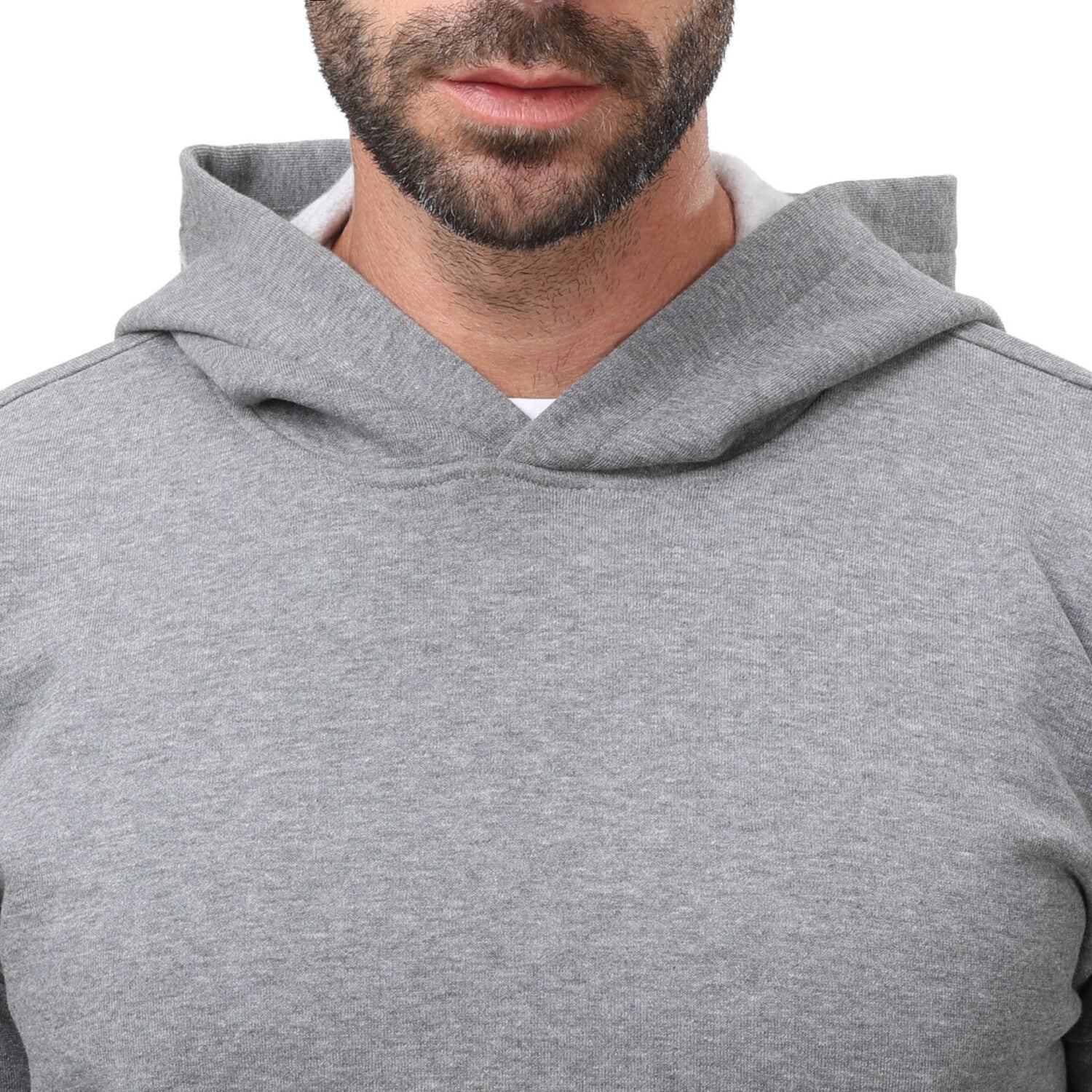 - بيجاما رجالي شتوي هودى - فييلا - رمادى