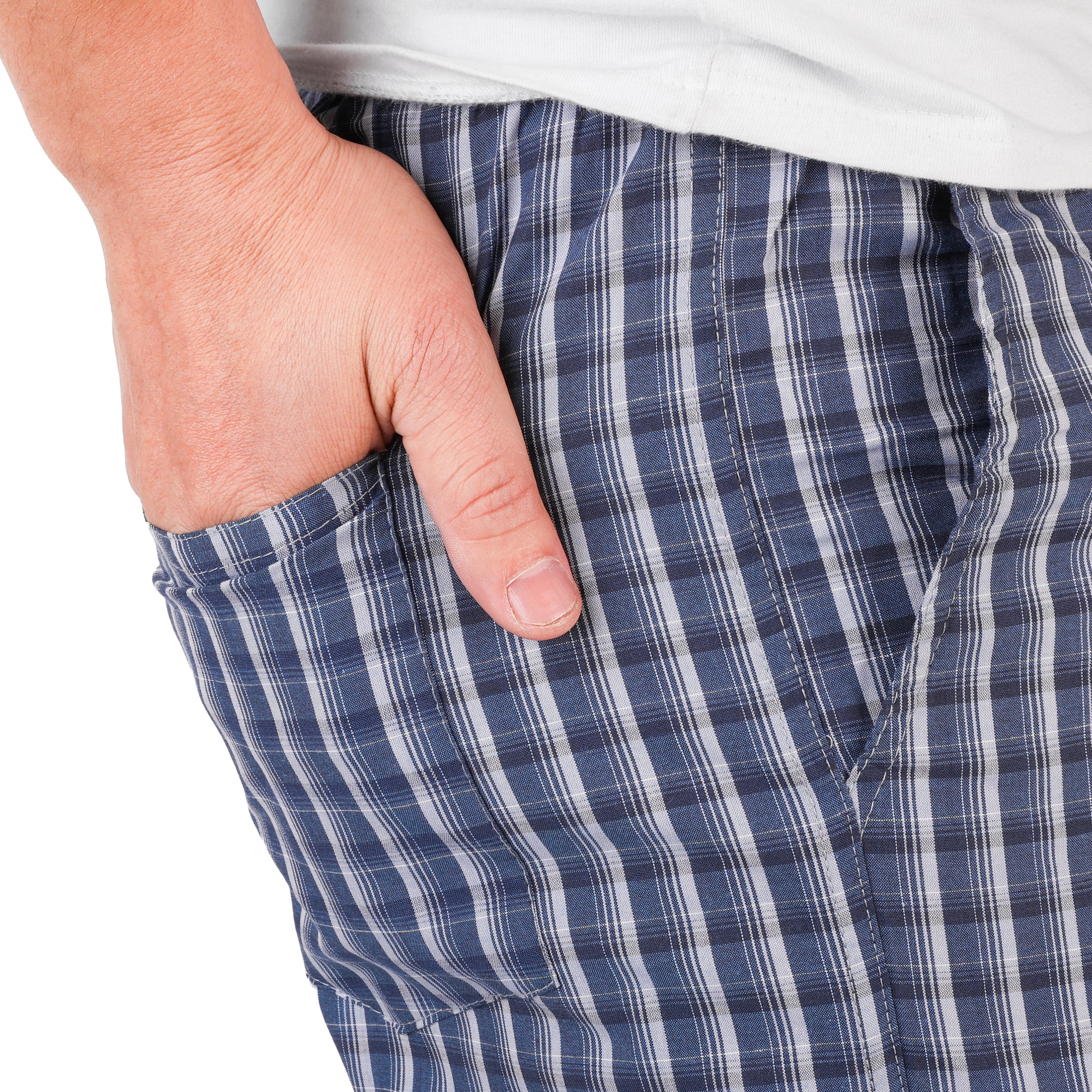 شورت بوبلين رجالي قطن