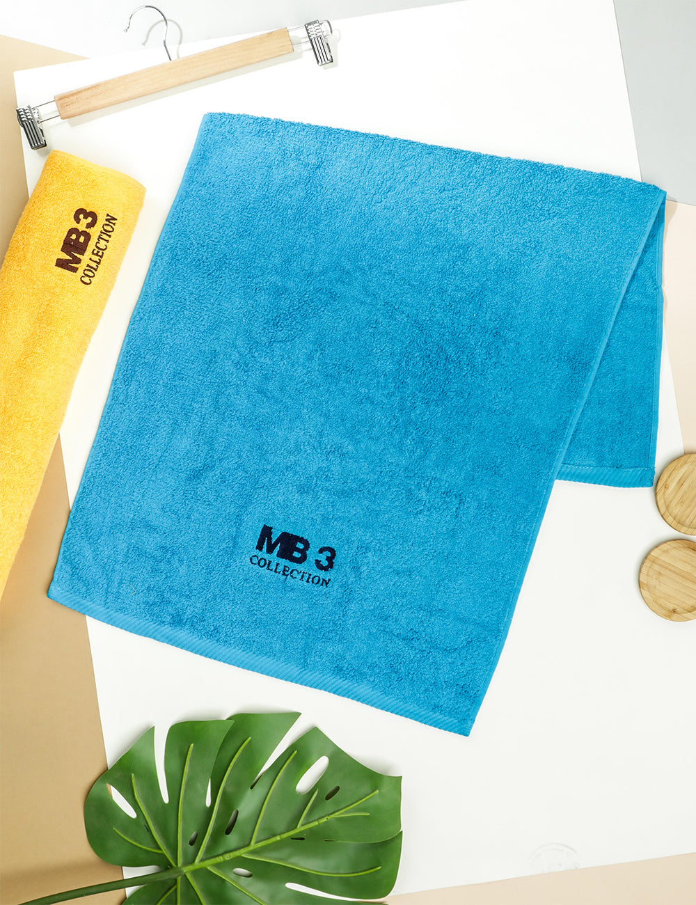 فوطة بحجم وسط مقاس ( 50*100 )  لون تركواز