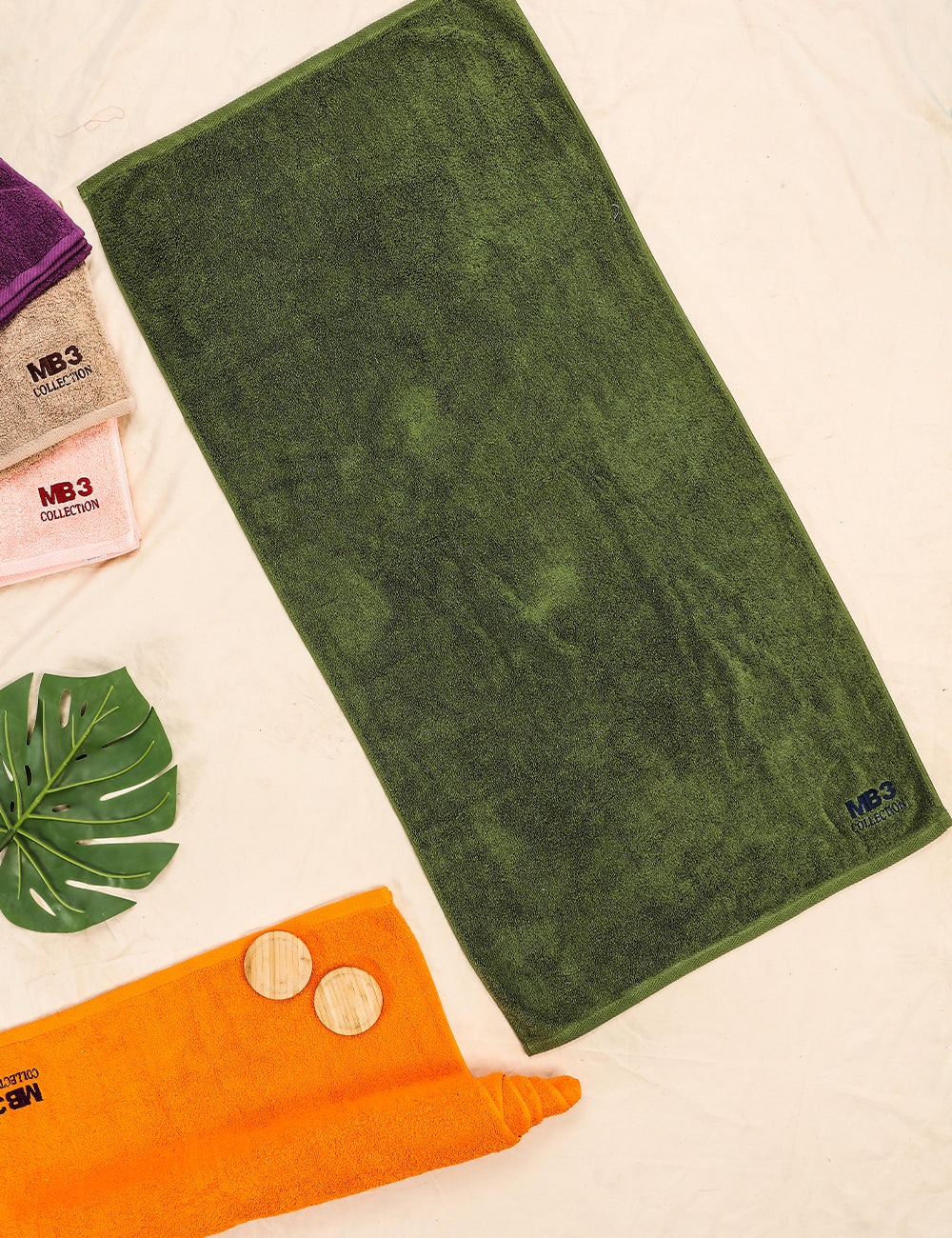 فوطة مقاس 50سم * 100 سم متعددة الألوان