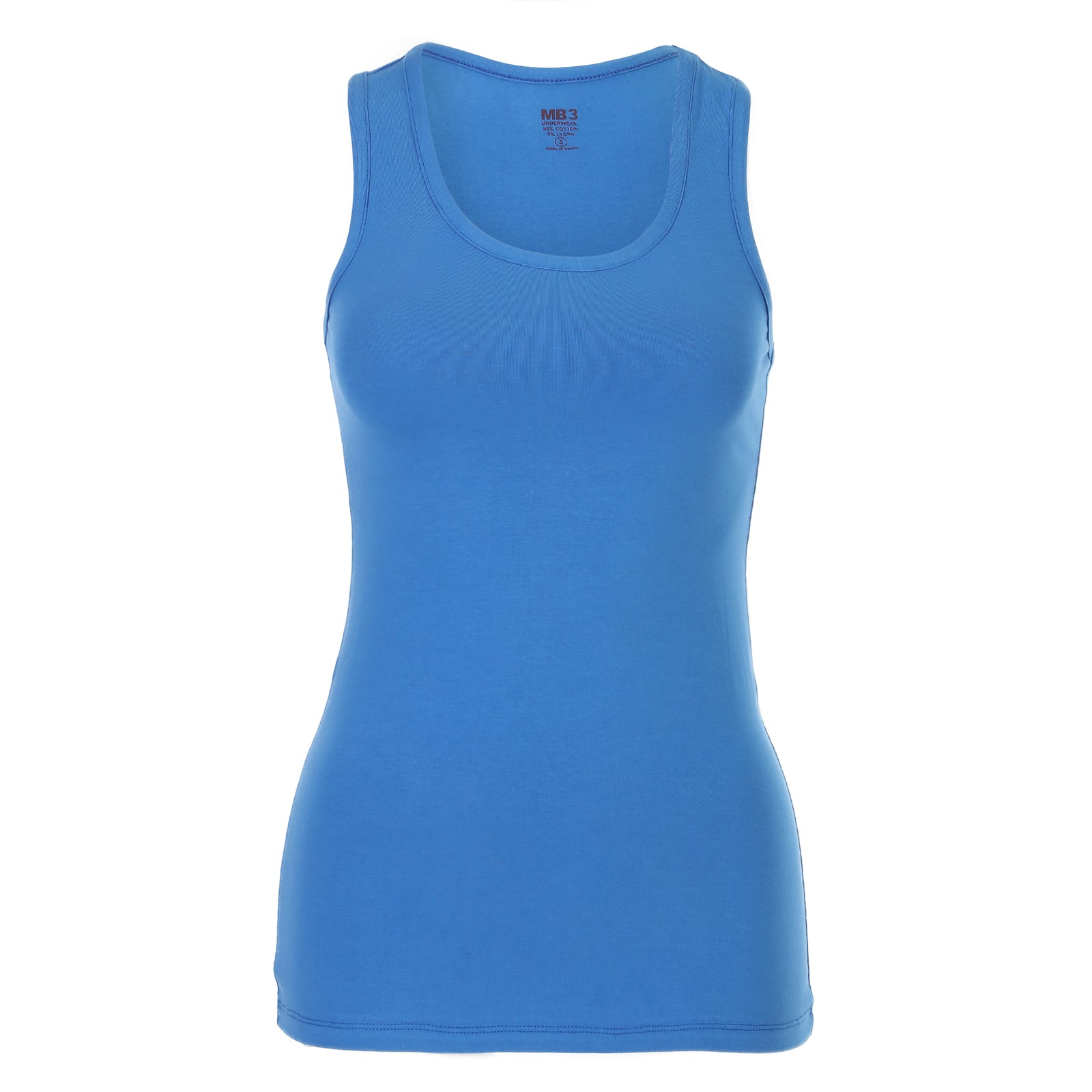 تانك توب حريمي ناعم ومريح - أزرق